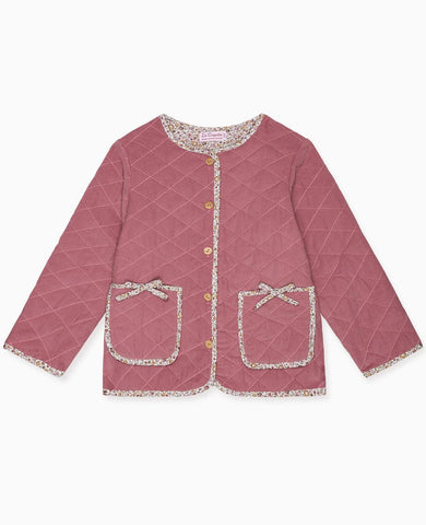 Dark Pink Calida Girl Jacket