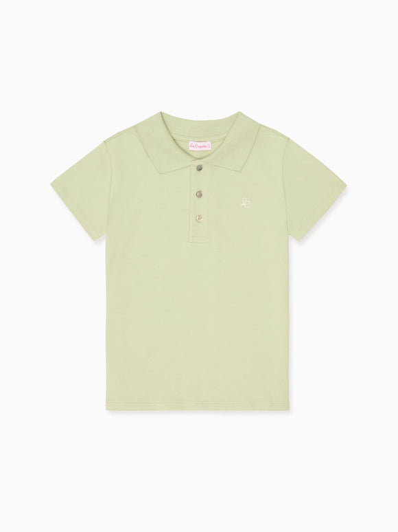 Sage Camilo Boy Polo Shirt