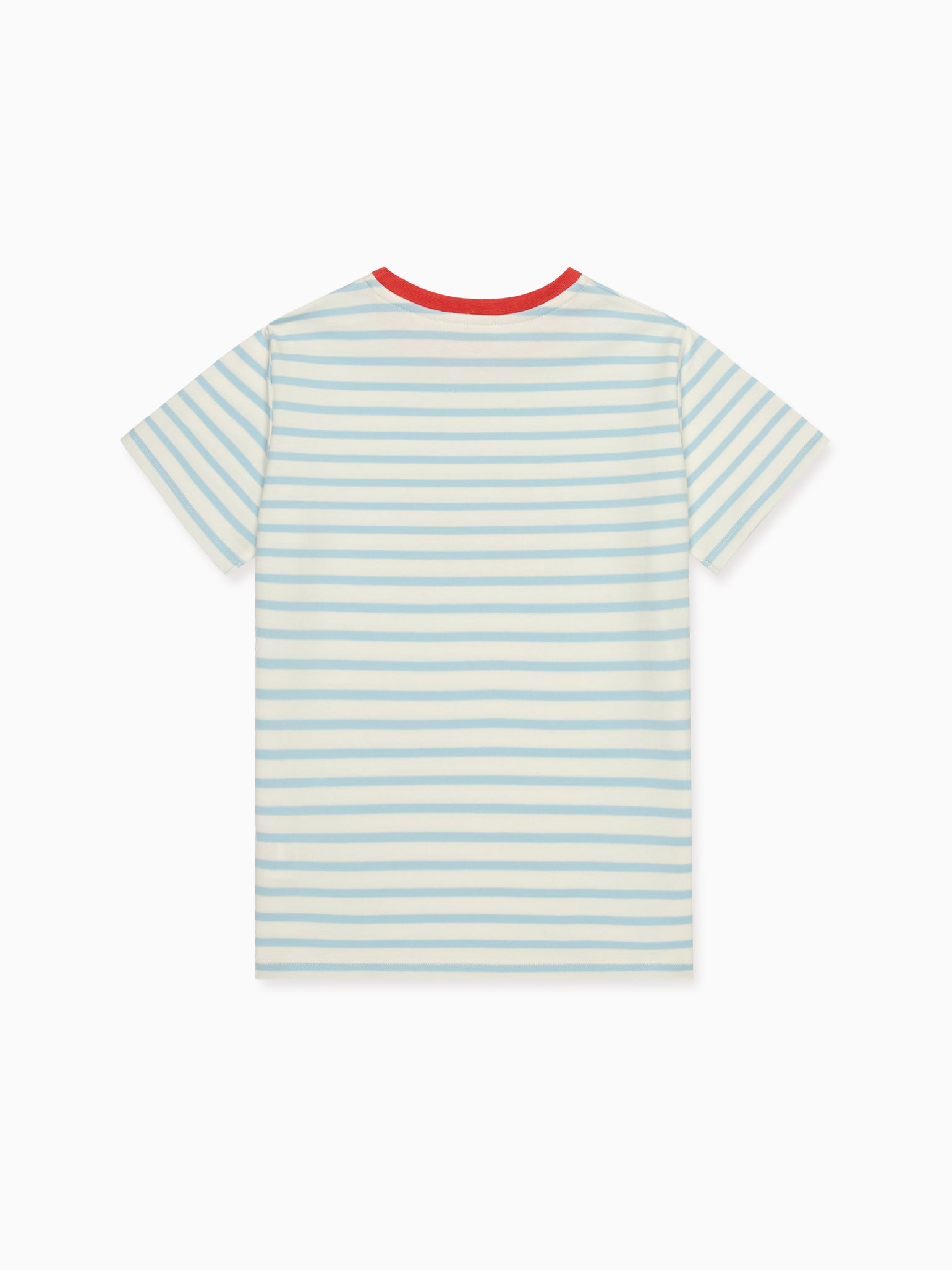 Blue Stripe Cangrajo Kids T-Shirt