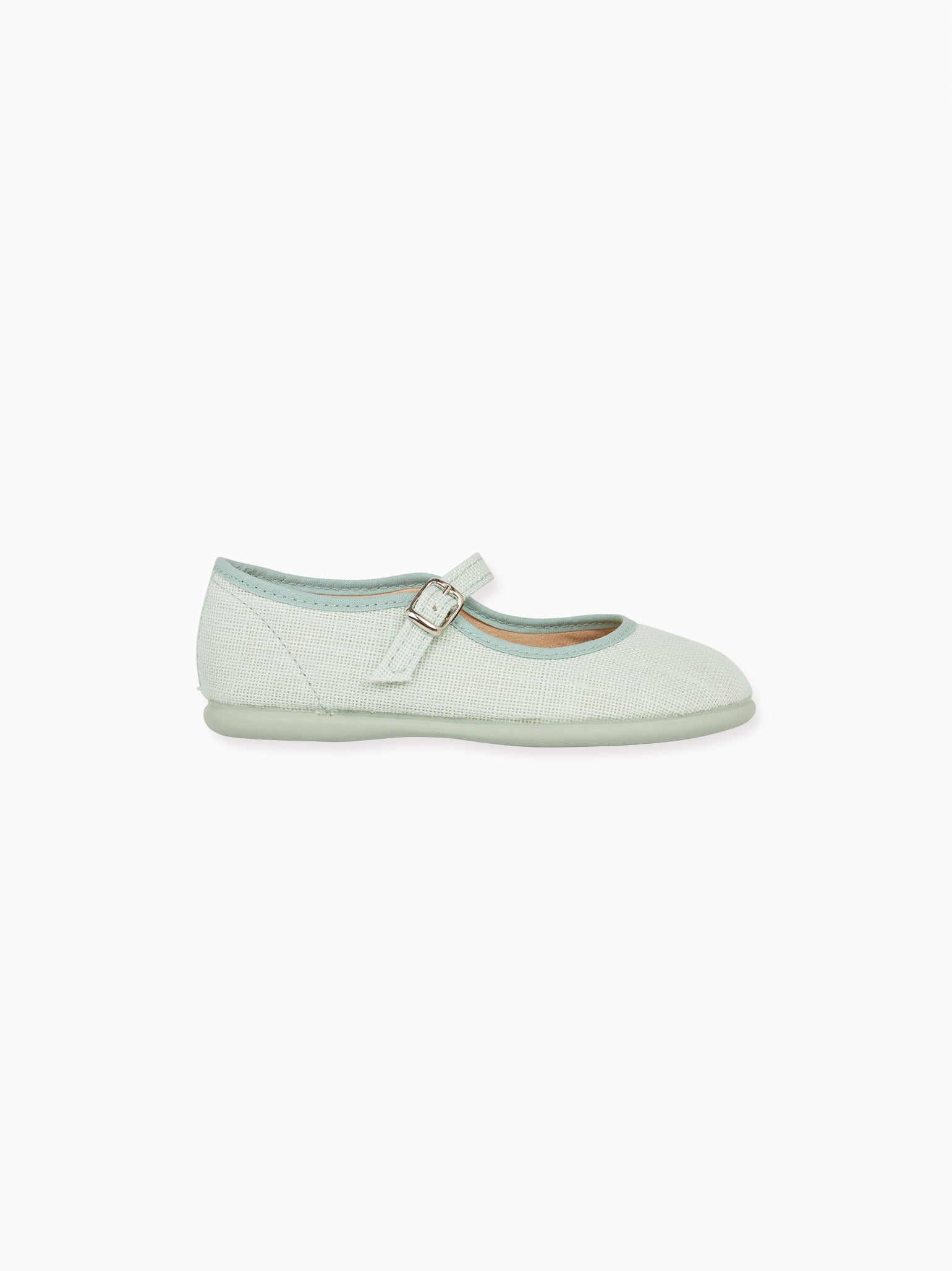 Mint Canvas Girl Mary Jane Shoes