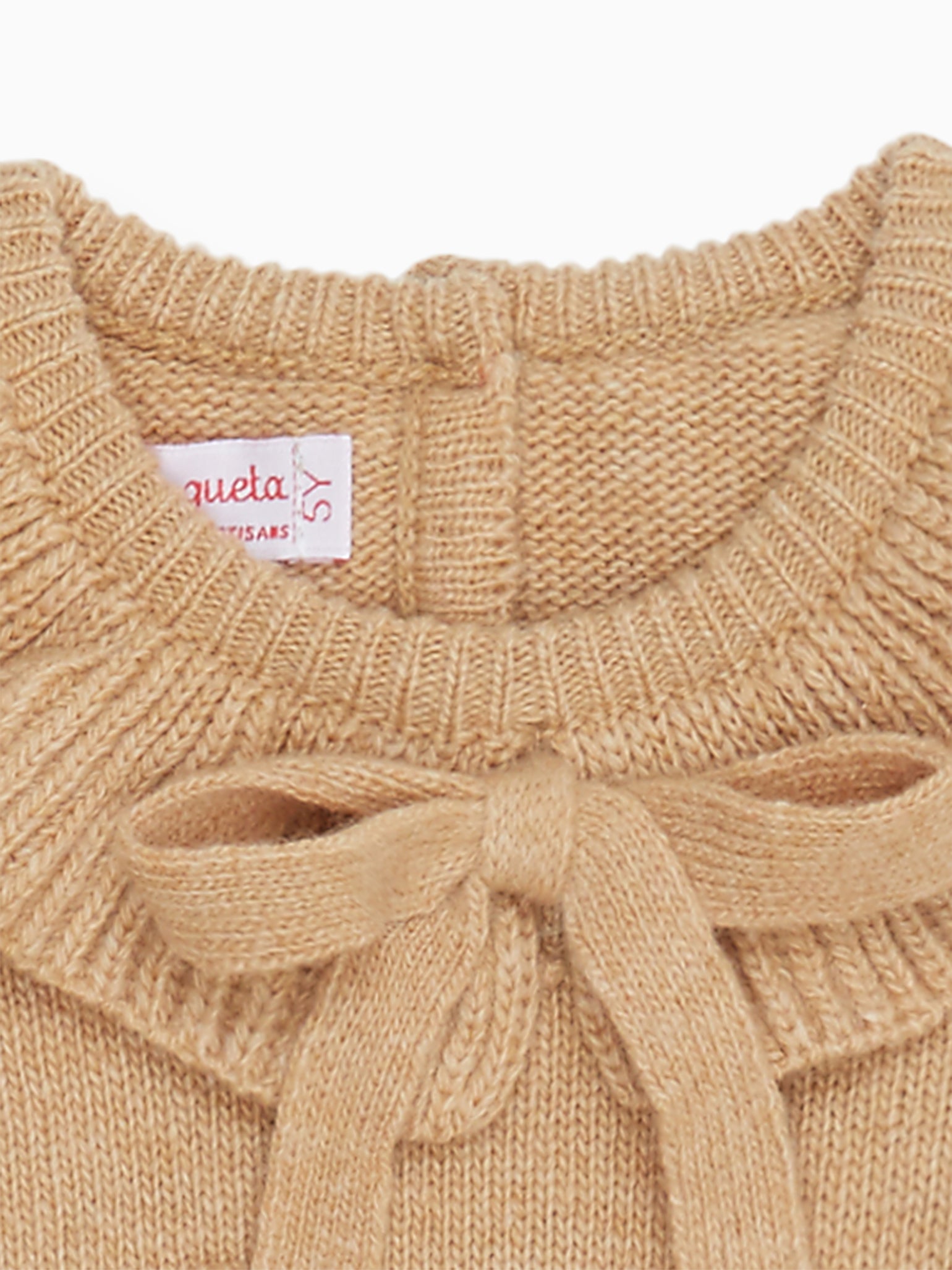 Camel Carisa Merino Girl Sweater