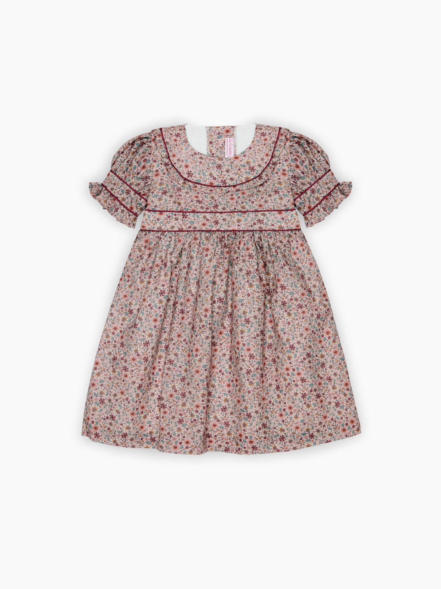 Pink Floral Casilda Girl Dress