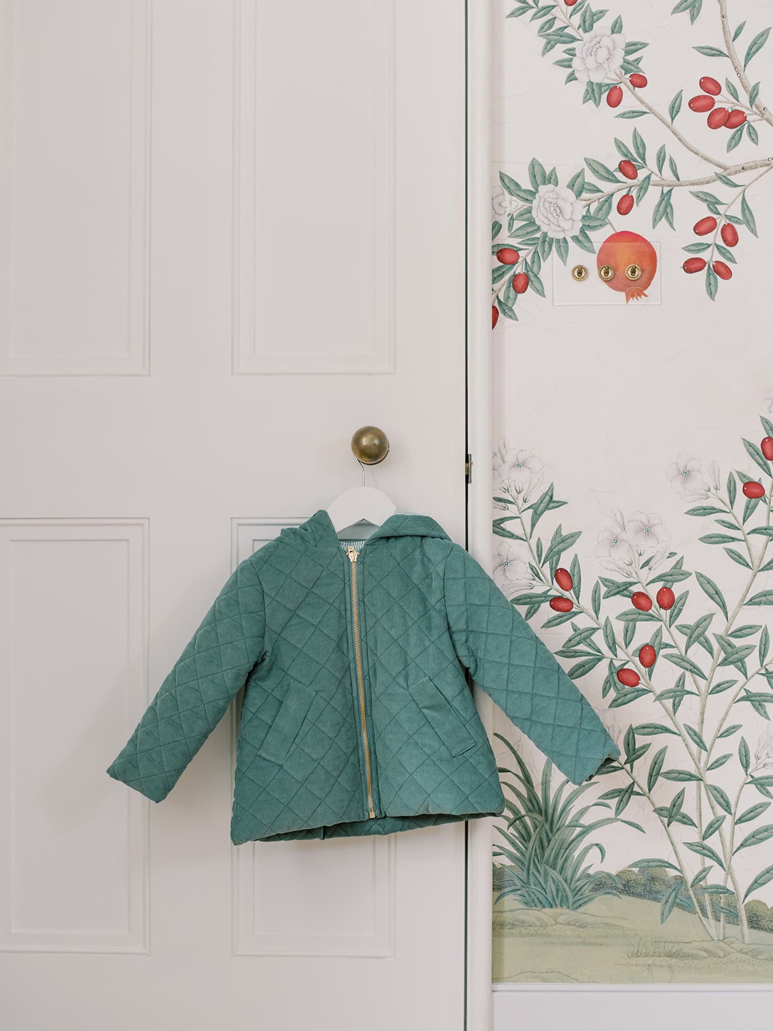 Green Clara Baby Jacket