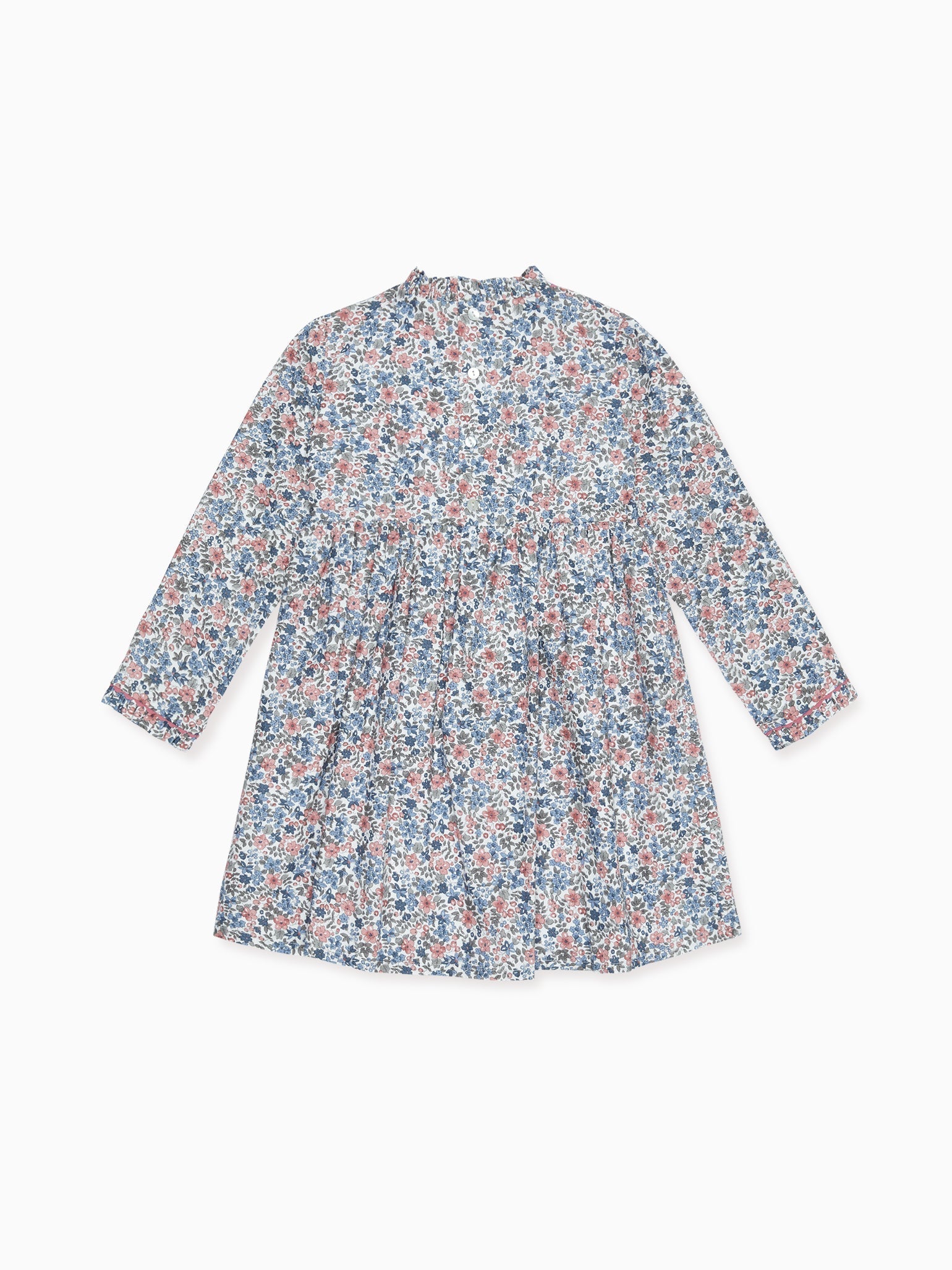 Blue Floral Cordelia Girl Dress