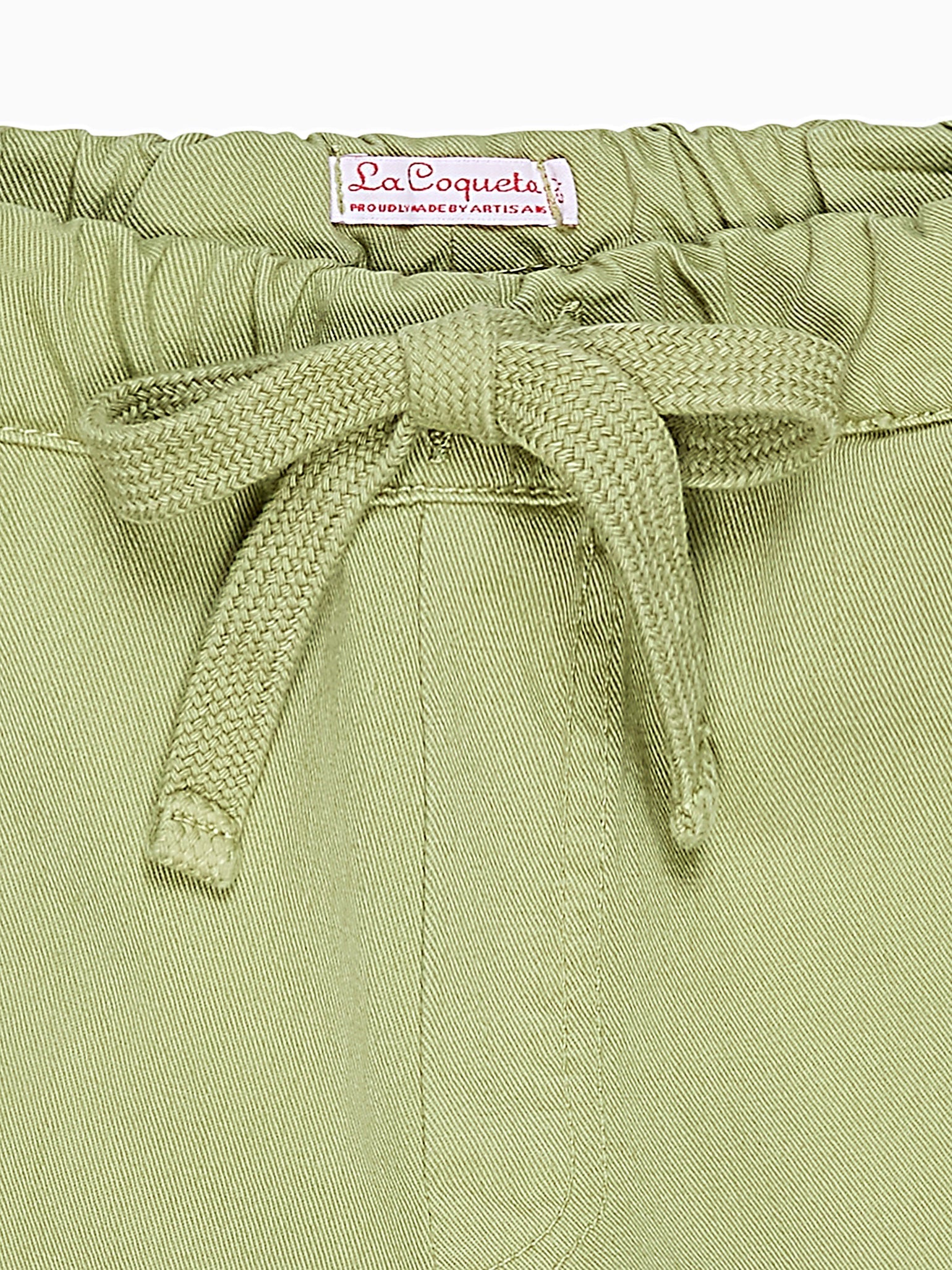 Olive Green Cortino Boy Shorts