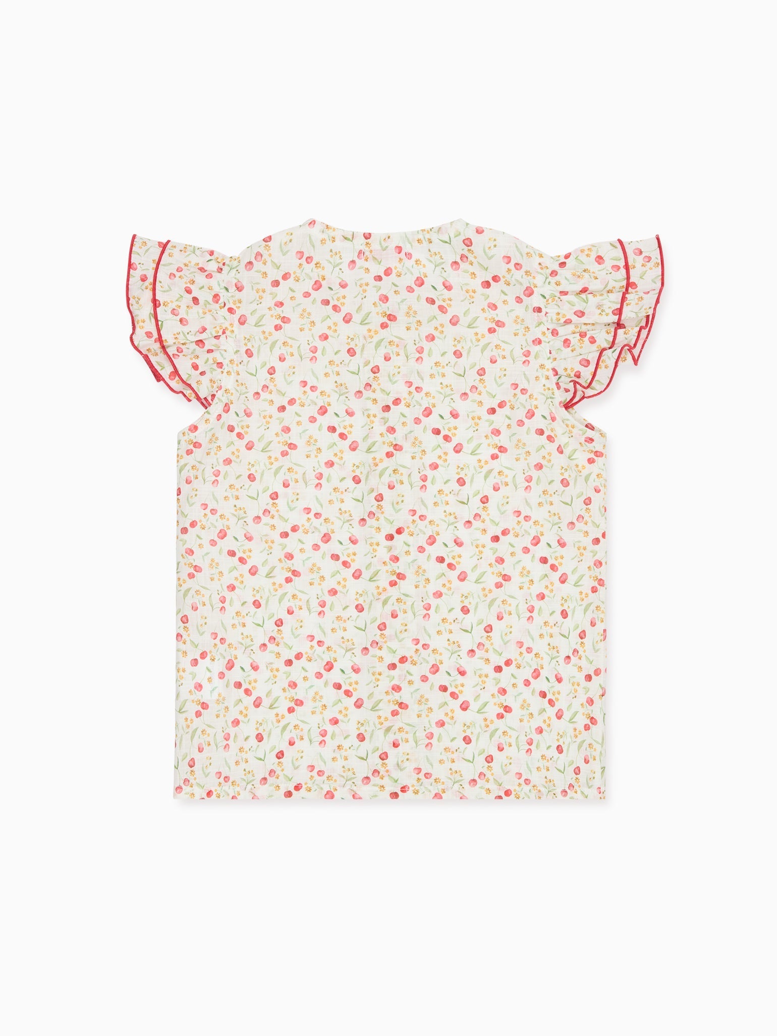 Cherry Floral Dayna Girl Shirt