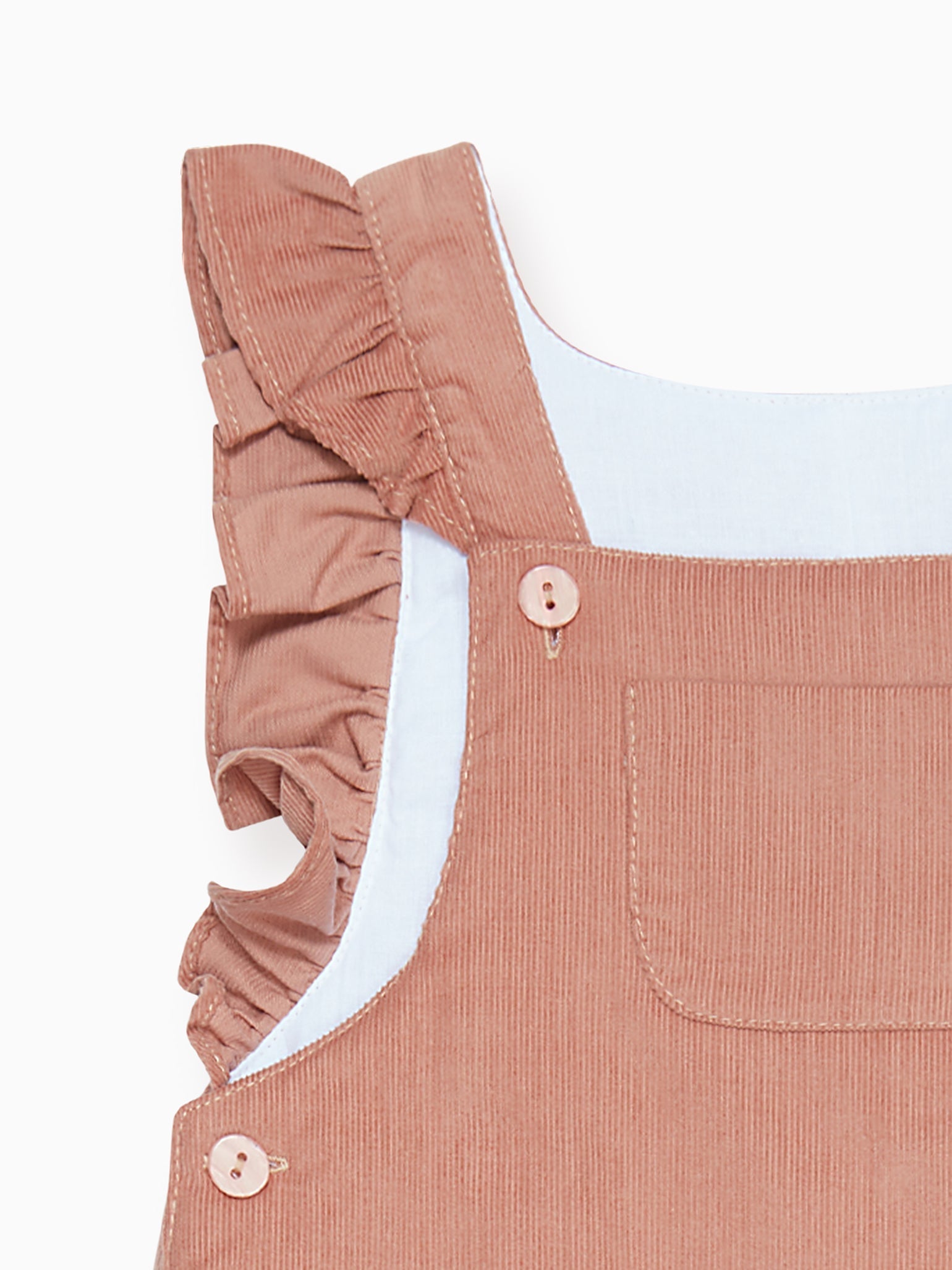 Pink Delphina Baby Girl Overalls