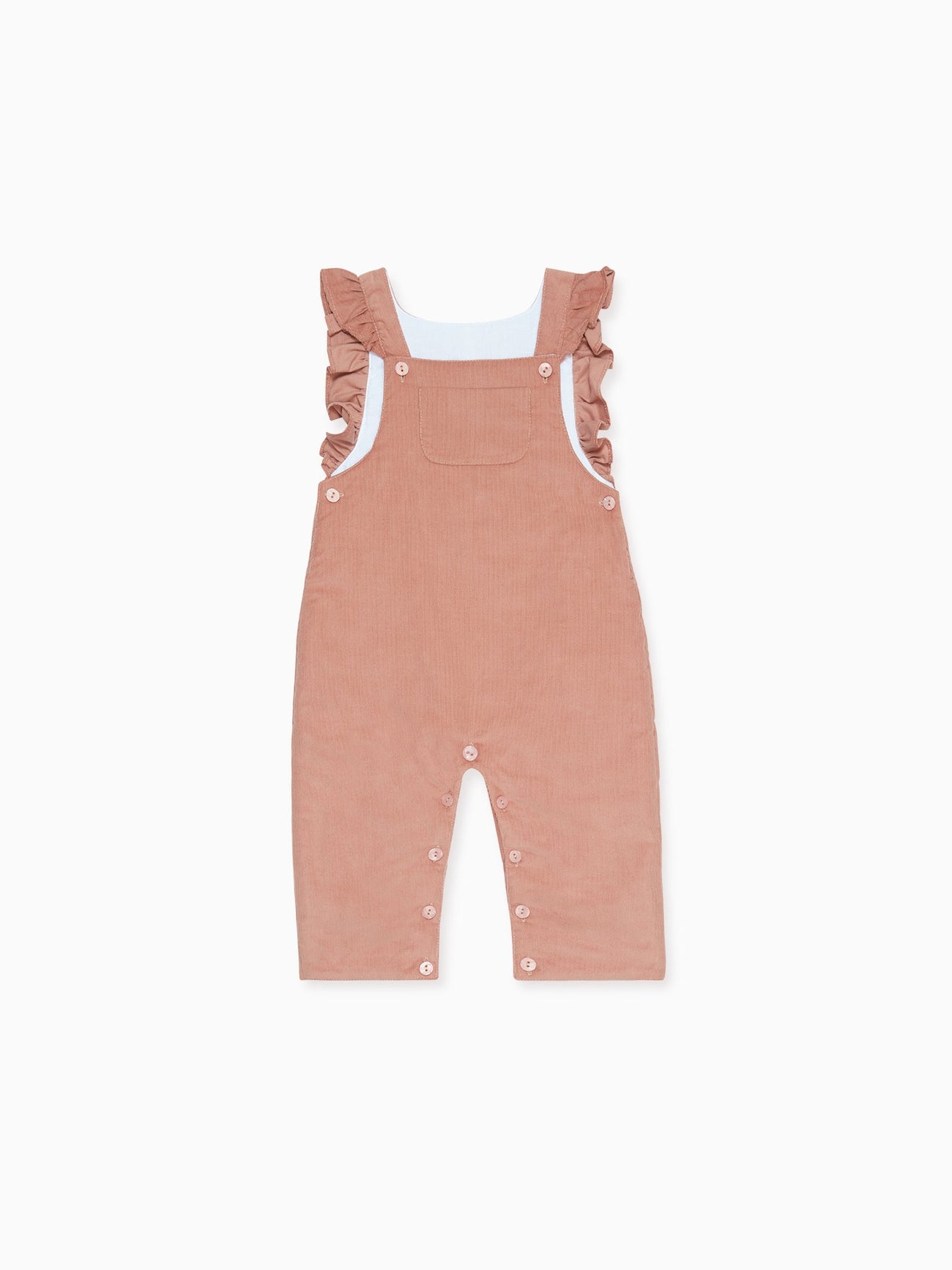 Pink Delphina Baby Girl Overalls