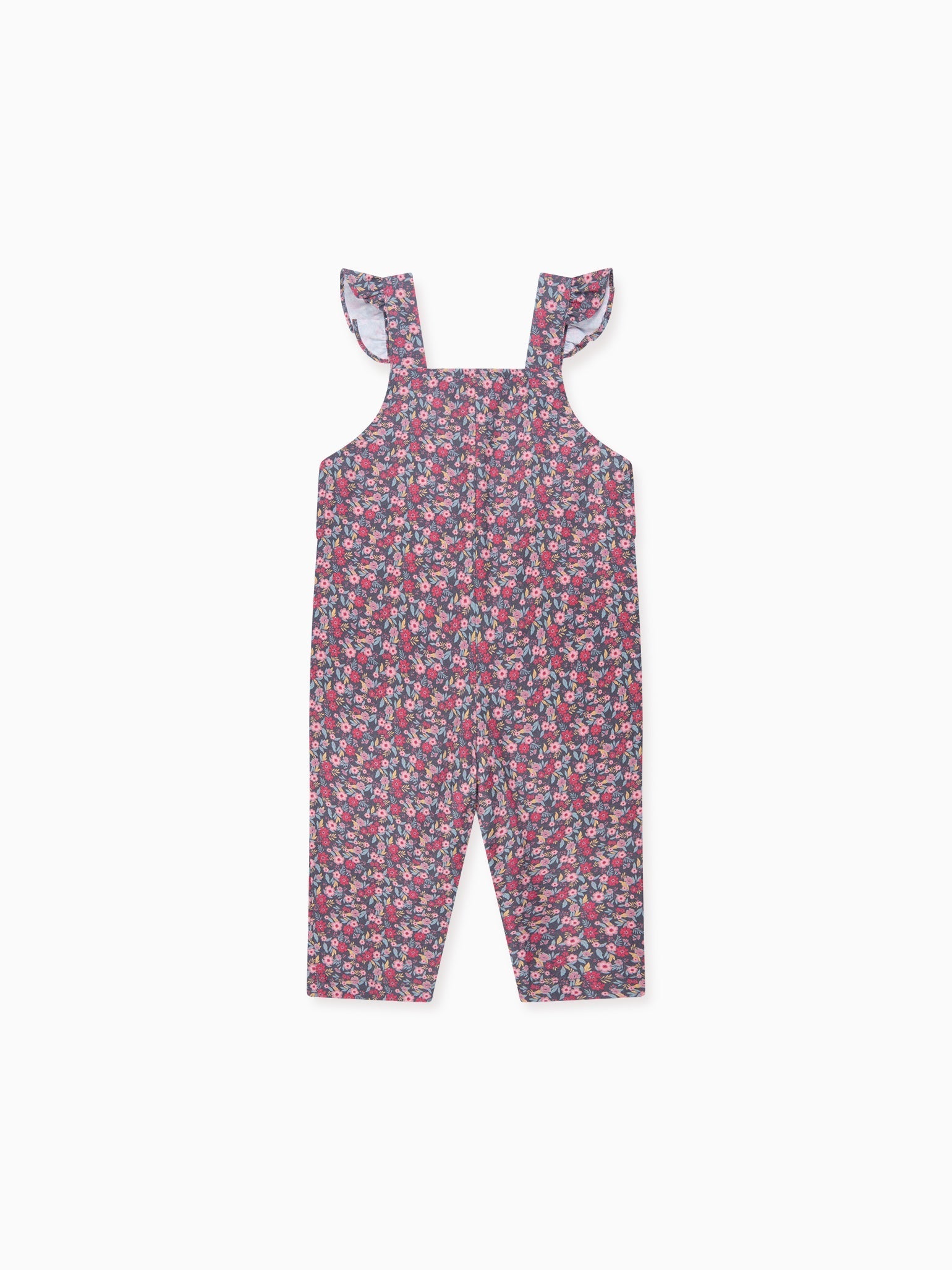 Dusty Pink Delphina Baby Girl Dungarees