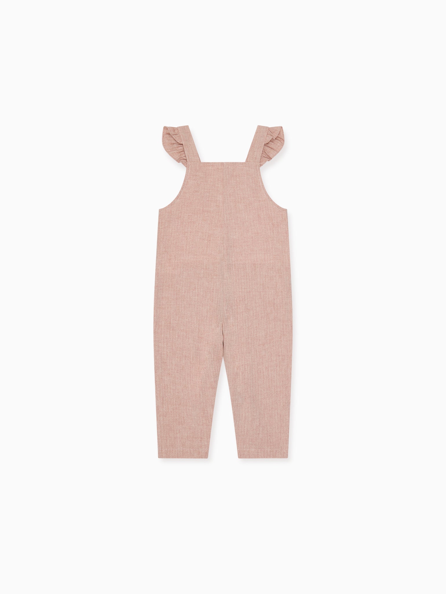 Lila Baby Girl Shirt & Delphina Baby Girl Dungarees Outfit Bundle