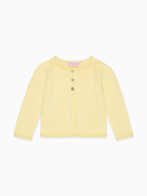 Lemon Denia Cotton Baby Cardigan