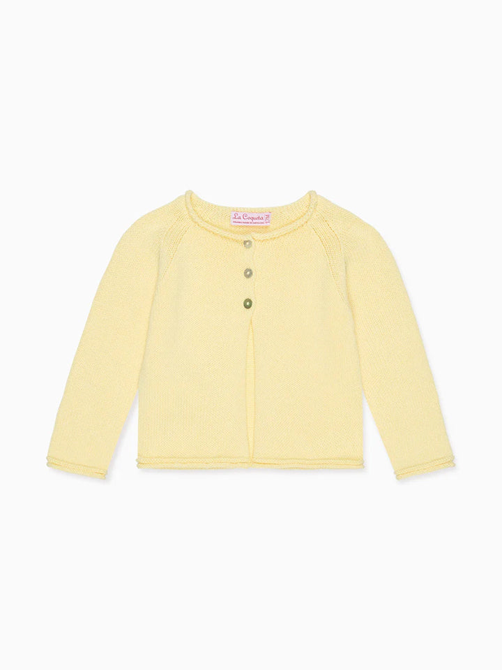 Lemon Denia Cotton Baby Cardigan