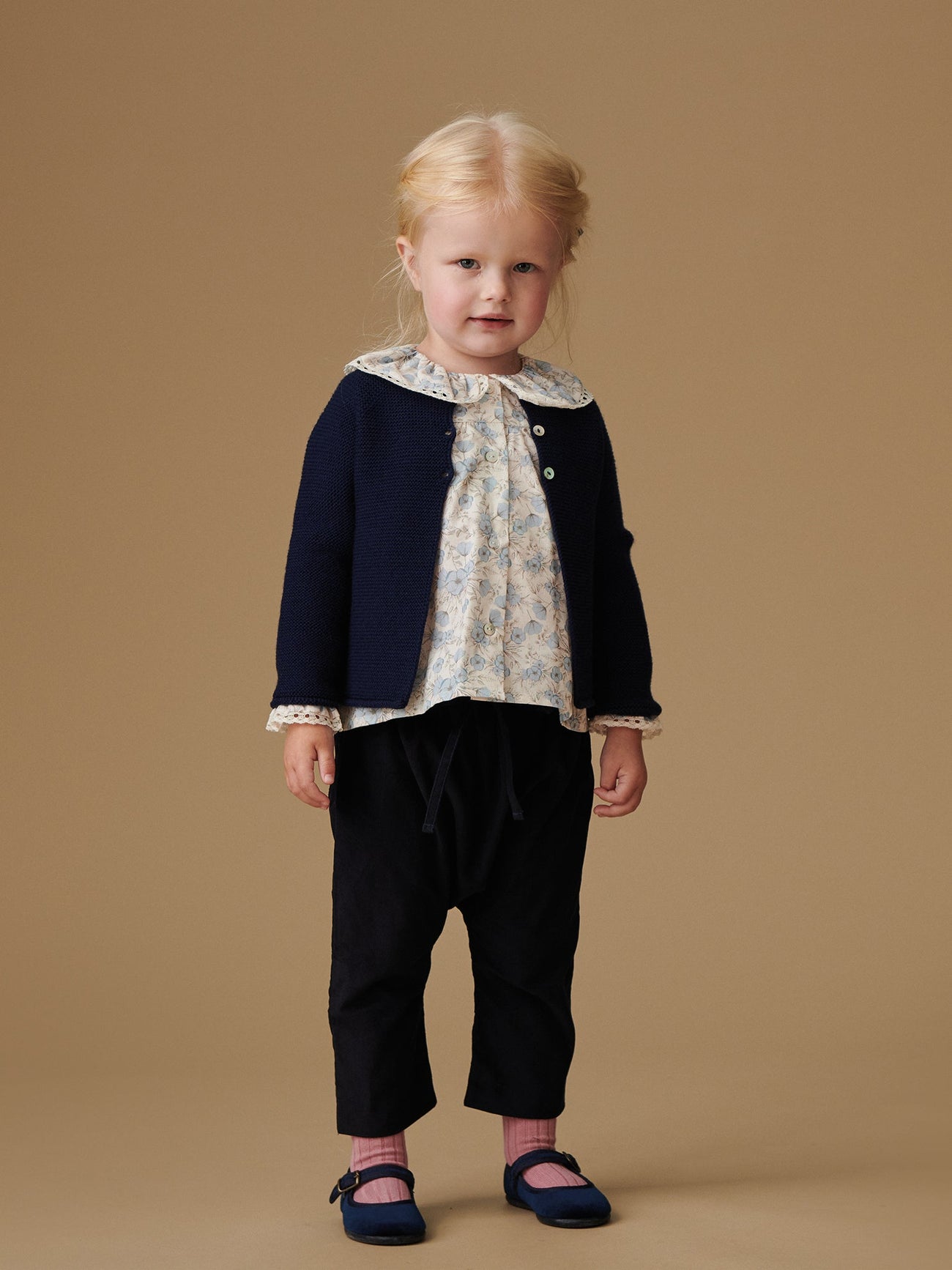 Navy Alex Baby Pants