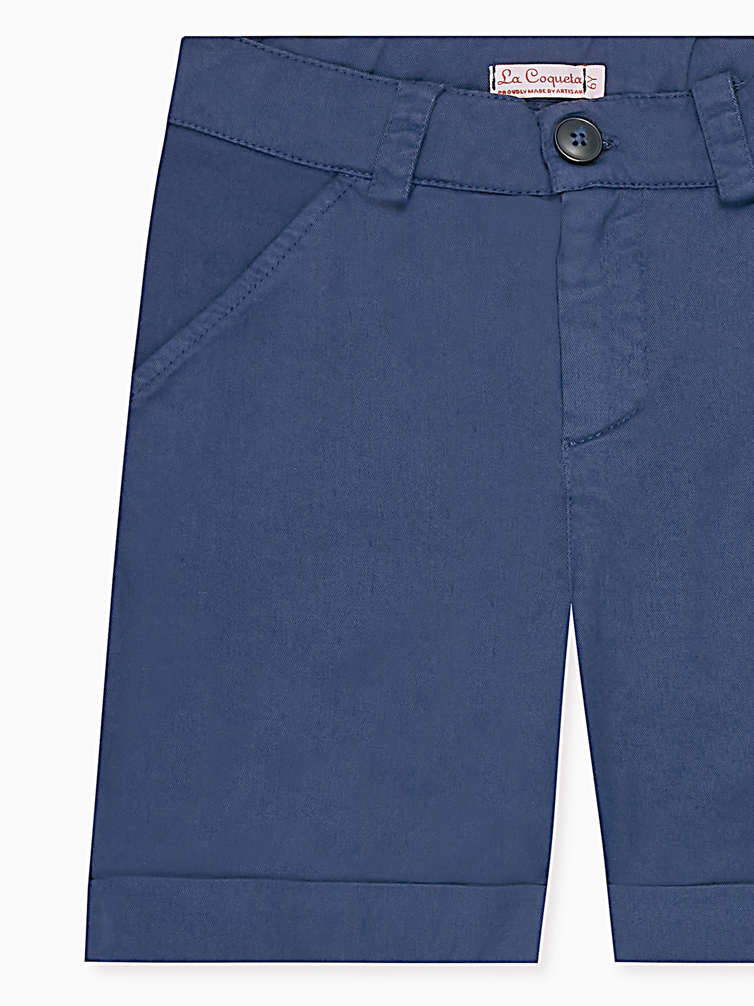 Navy Figaro Boy Chino Shorts