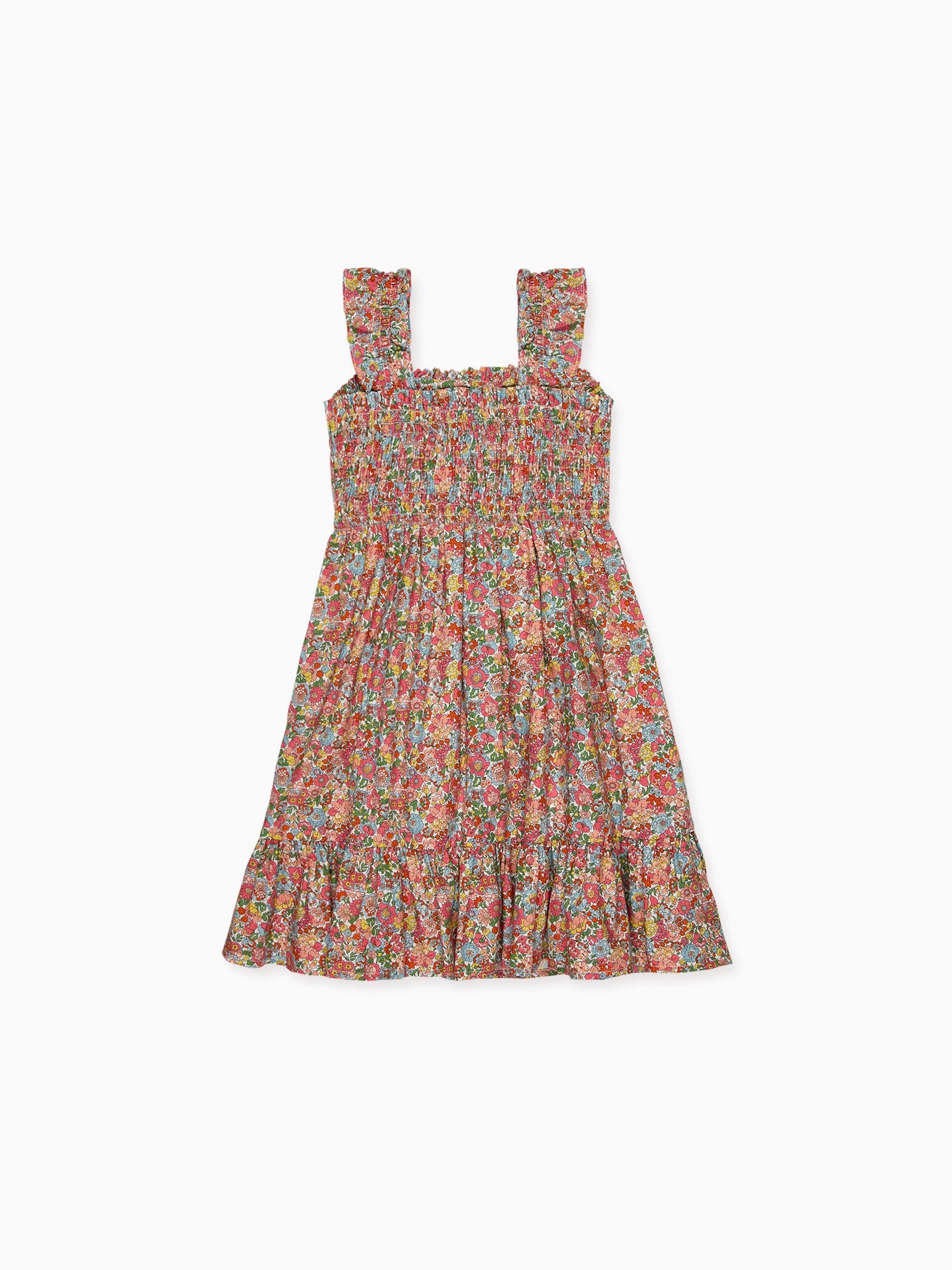 Evelia Made With Liberty Fabric Girl Dress & Sofia Girl Sandals Outfit Bundle