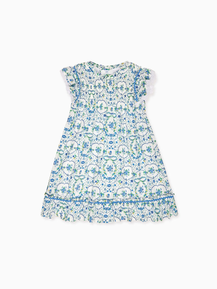 blue dress art Porcelain Dress – Diamond Art Club main image 1