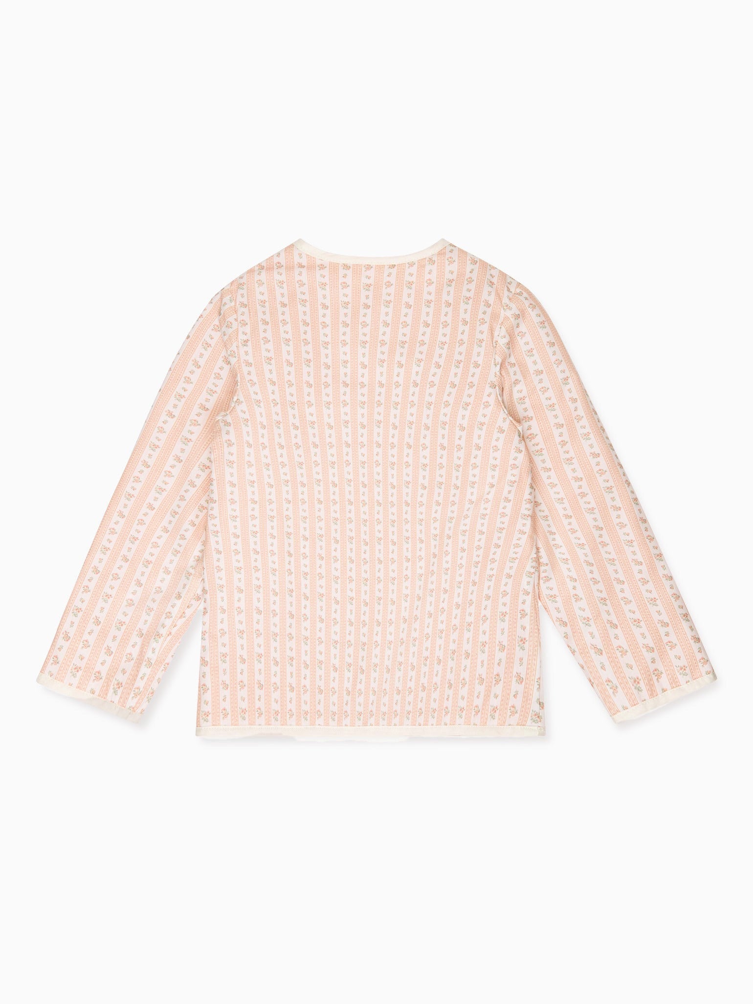 Pink Floral Stripe Reversible Dorothy Girl Jacket