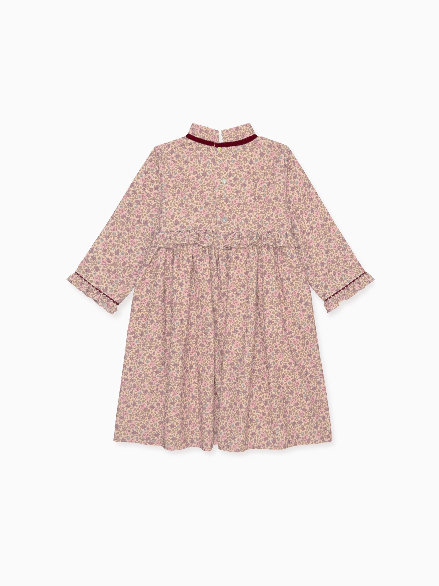 Pink Floral Palmira Girl Empire Dress