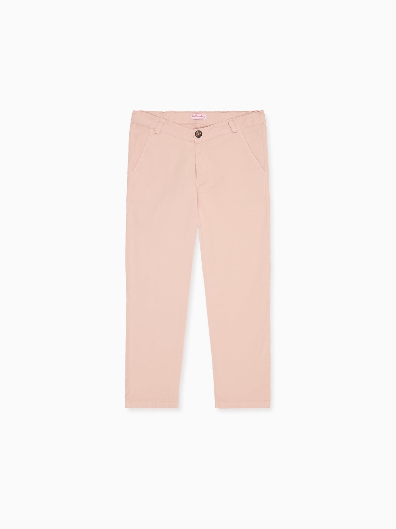 Dusty Pink Elio Boy Chinos