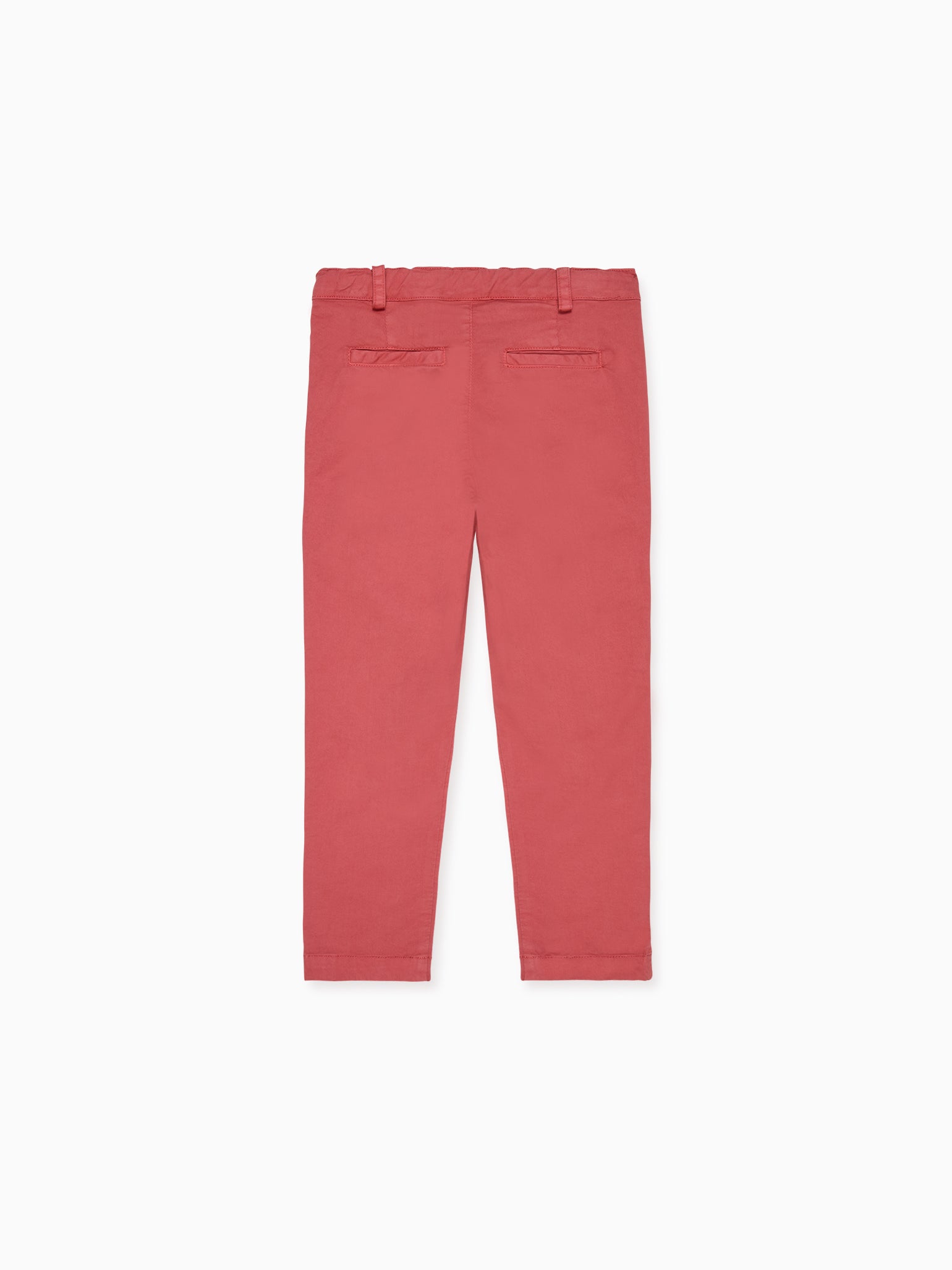 Red Elio Boy Chinos