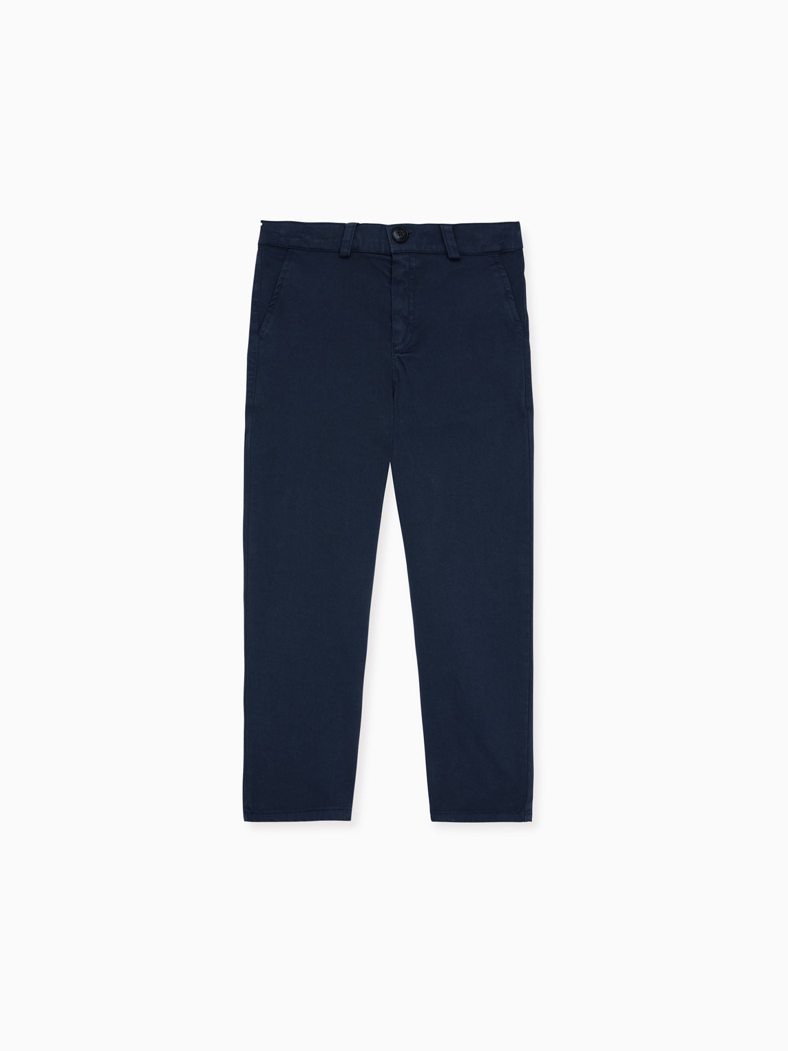 Navy Elio Boy Chinos