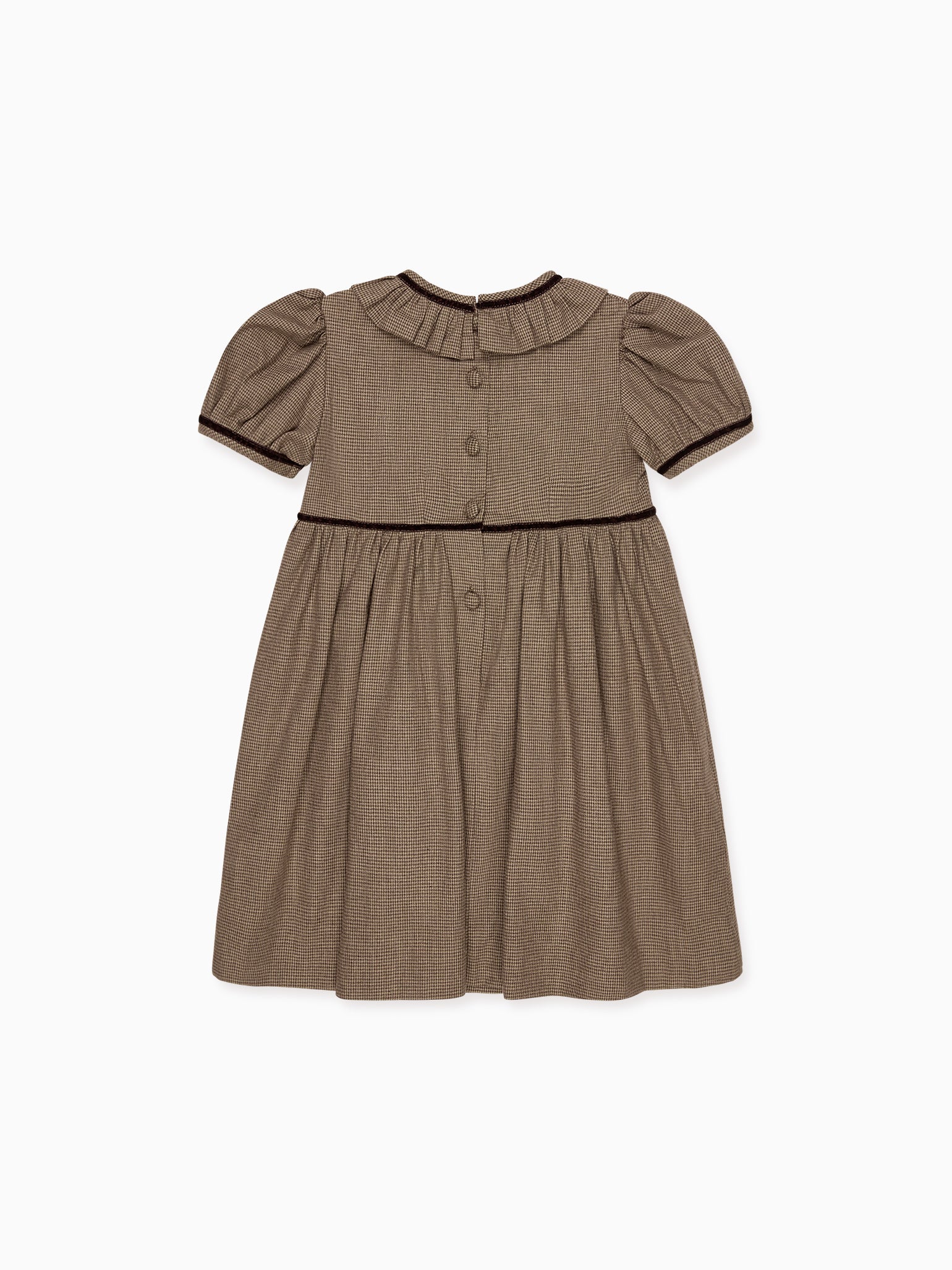 Brown Tweed Elizabeth Girl Dress