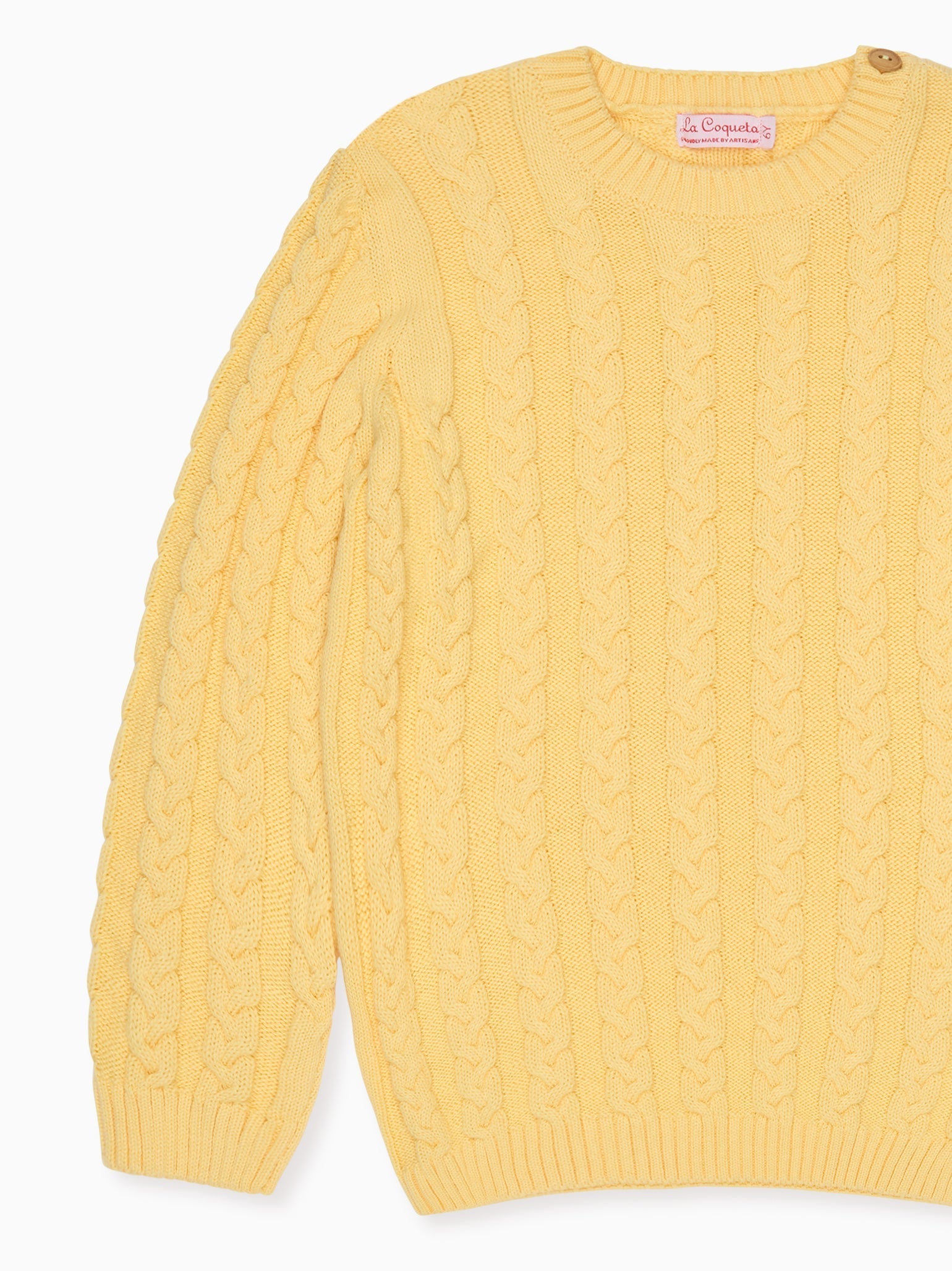 Lemon Emerson Cotton Boy Jumper