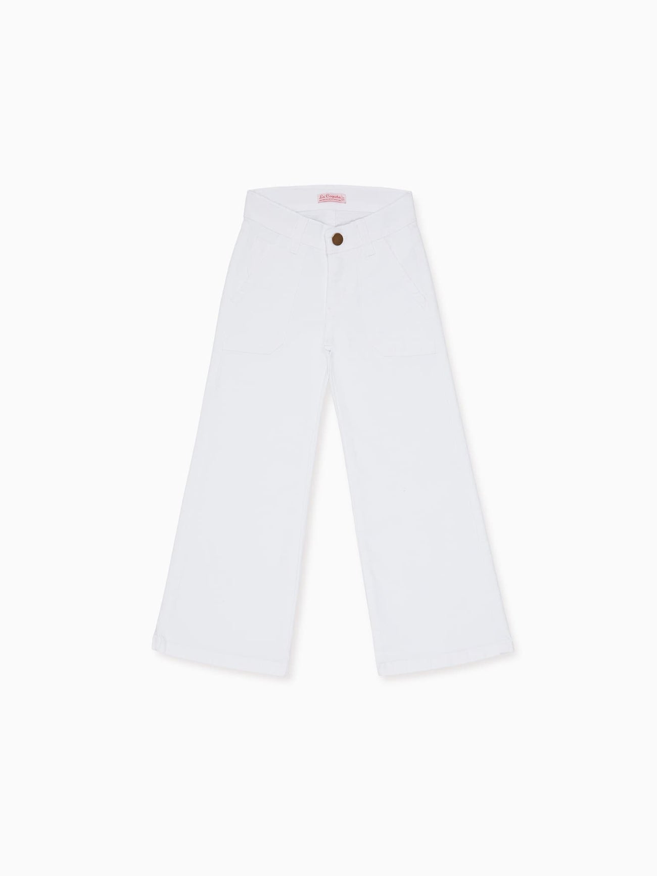 White Enola Girl Jeans