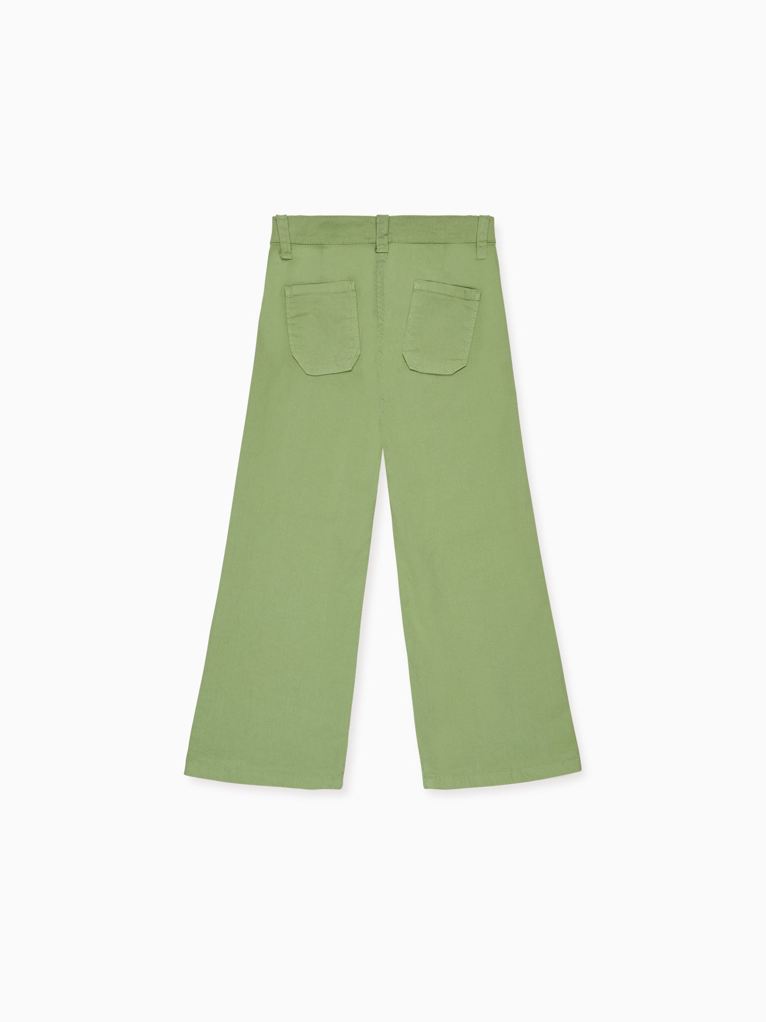 Green Enola Girl Wide Leg Jeans