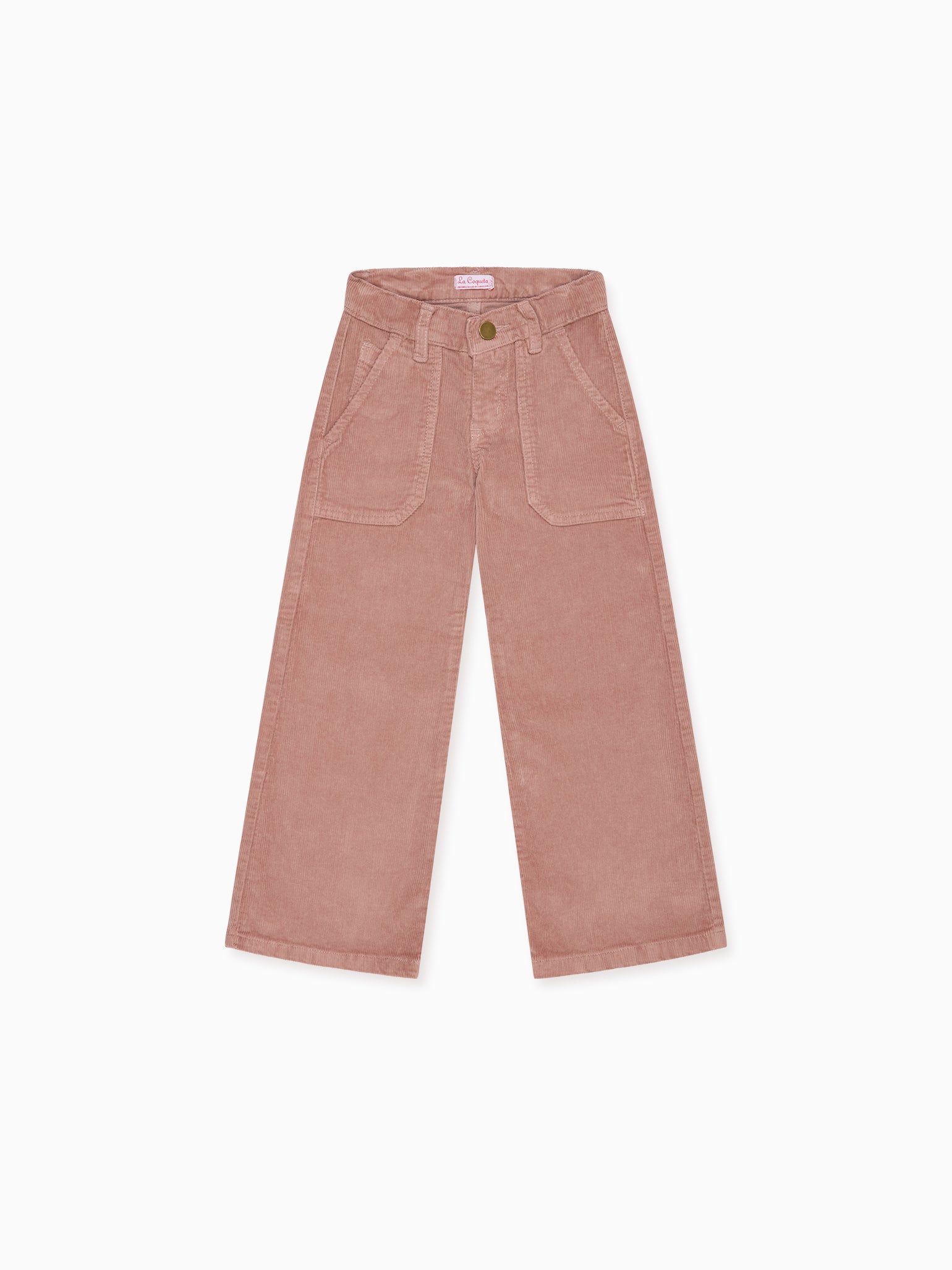 Dusty Pink Enola Girl Wide Leg Pants