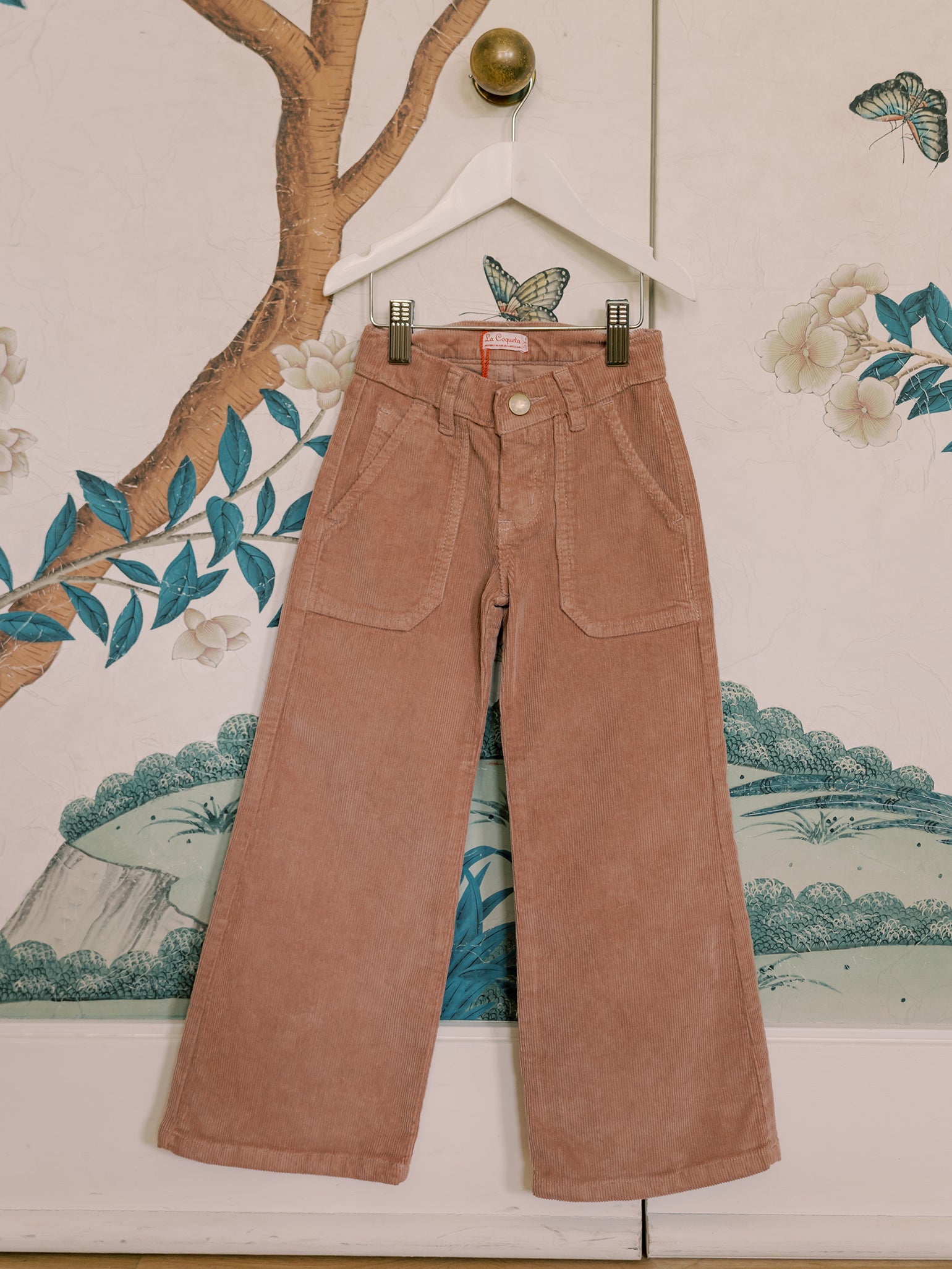 Dusty Pink Enola Girl Wide Leg Pants