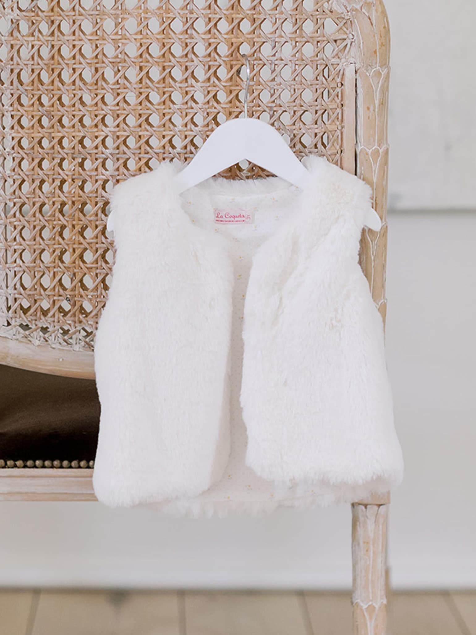 Ivory Eva Baby Gilet