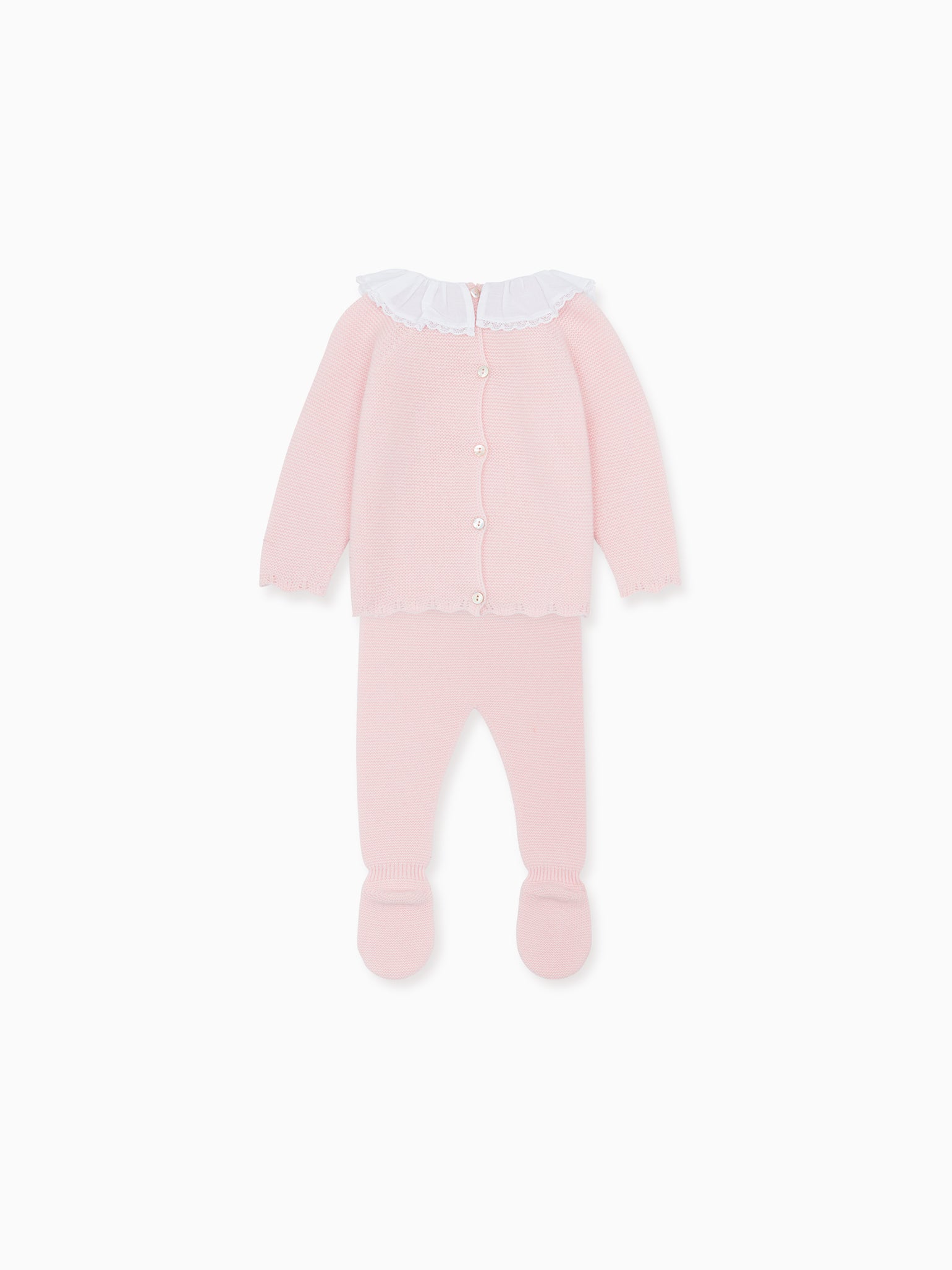 Pink Fernanda Cashmere Baby Girl Set