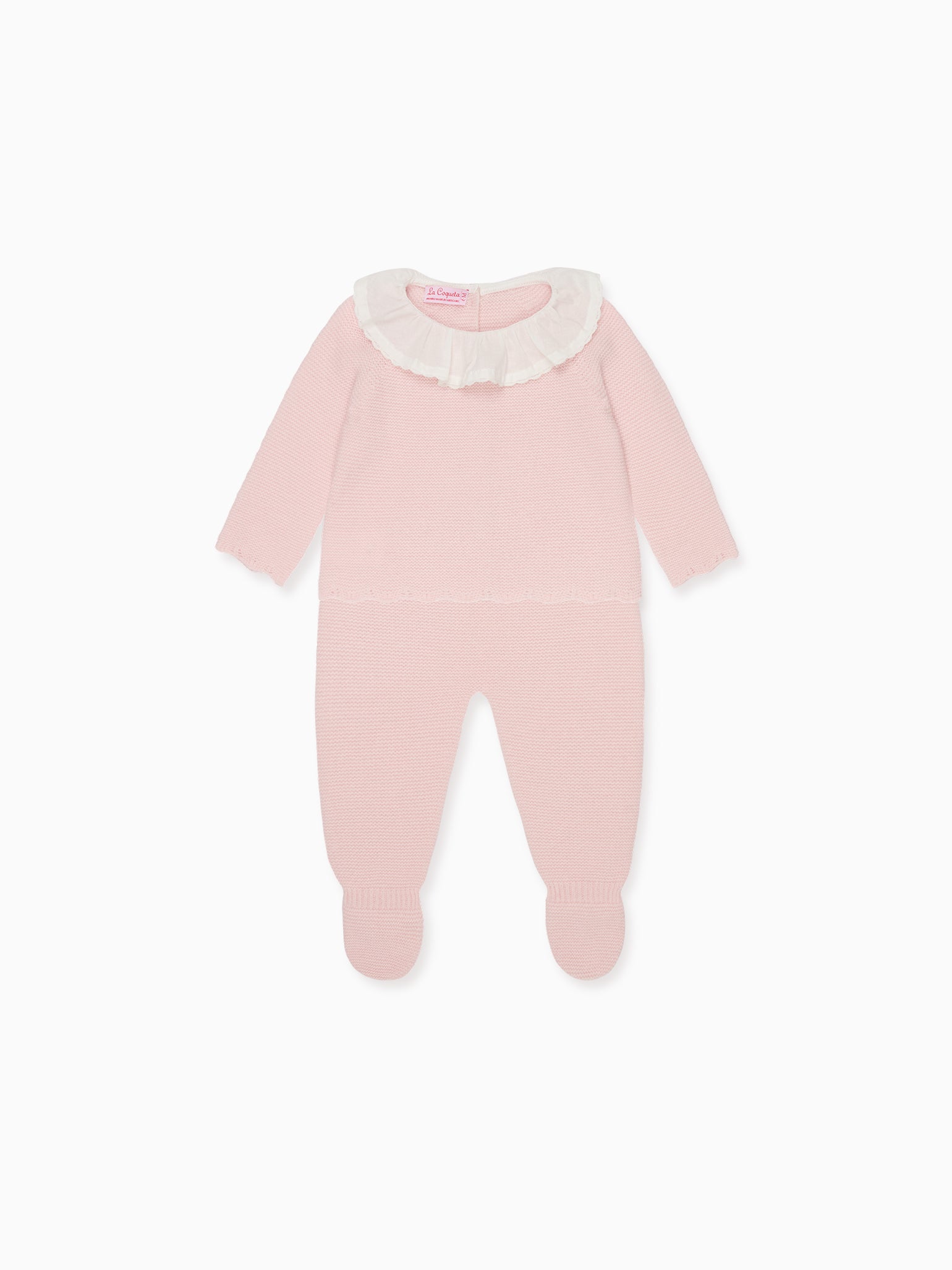 Pink Fernanda Cashmere Baby Girl Set