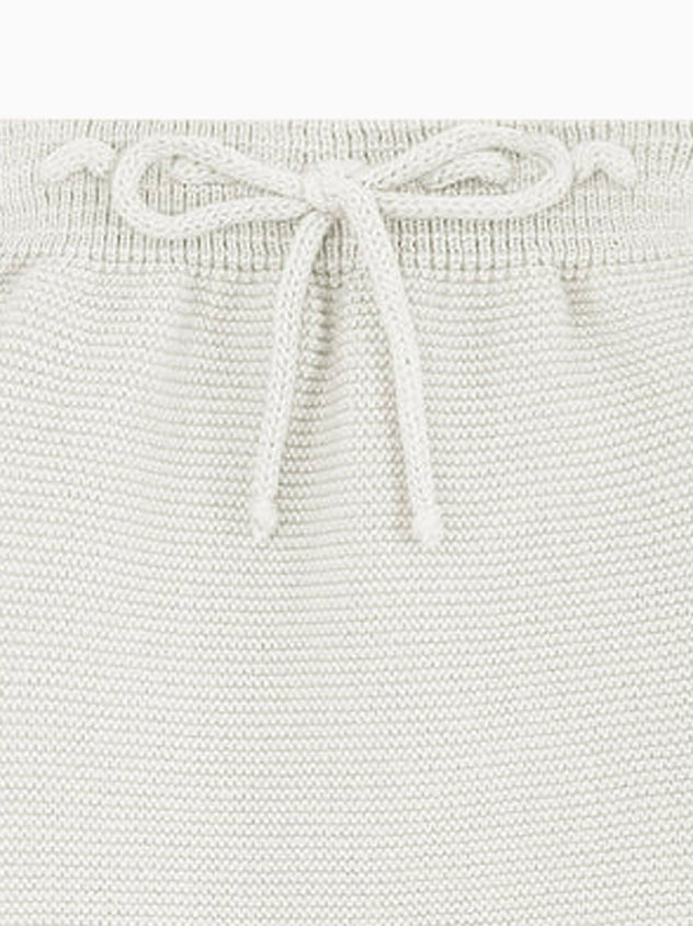 Ivory Fino Cotton Baby Knitted Pants