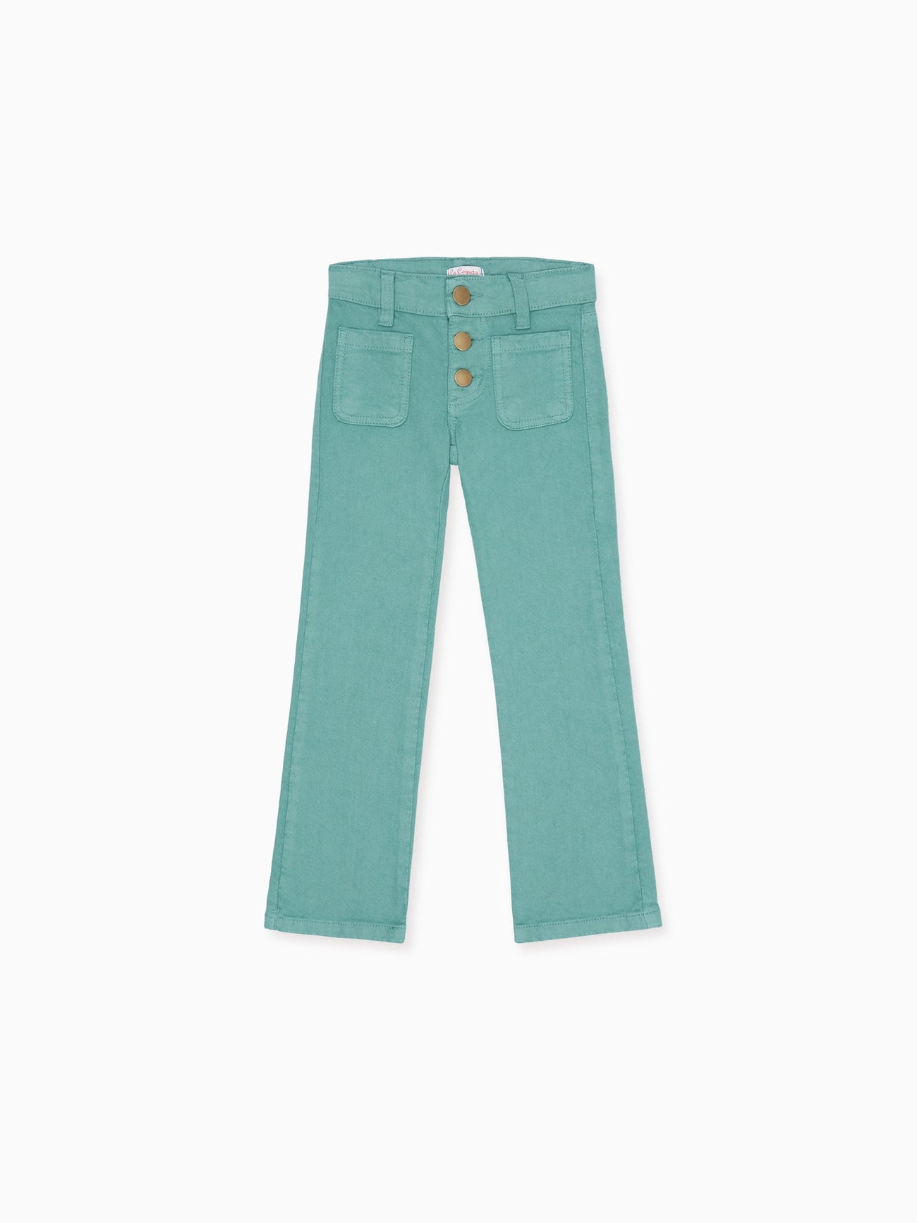 Sage Green Fleca Girl Pants