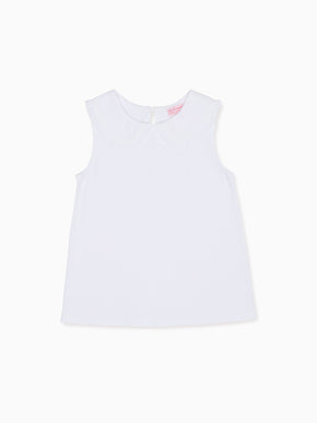 White Florentina Girl Top