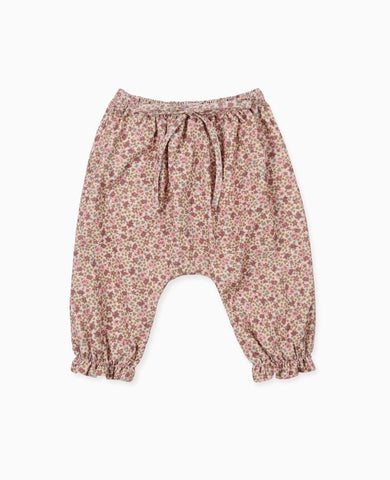 Pink Floral Forna Baby Girl Pants