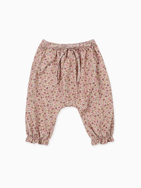 Pink Floral Forna Baby Girl Pants