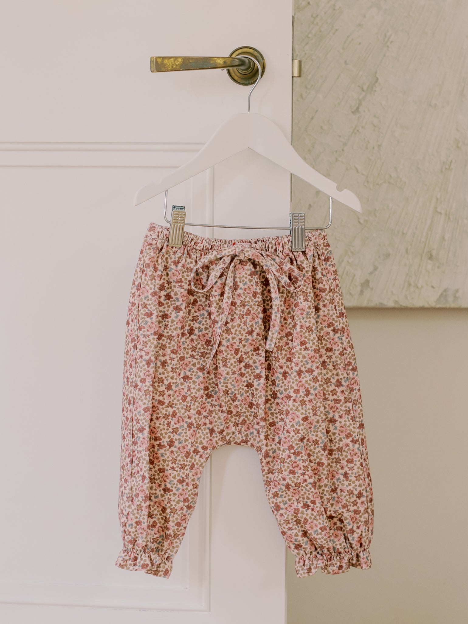 Pink Floral Forna Baby Girl Pants