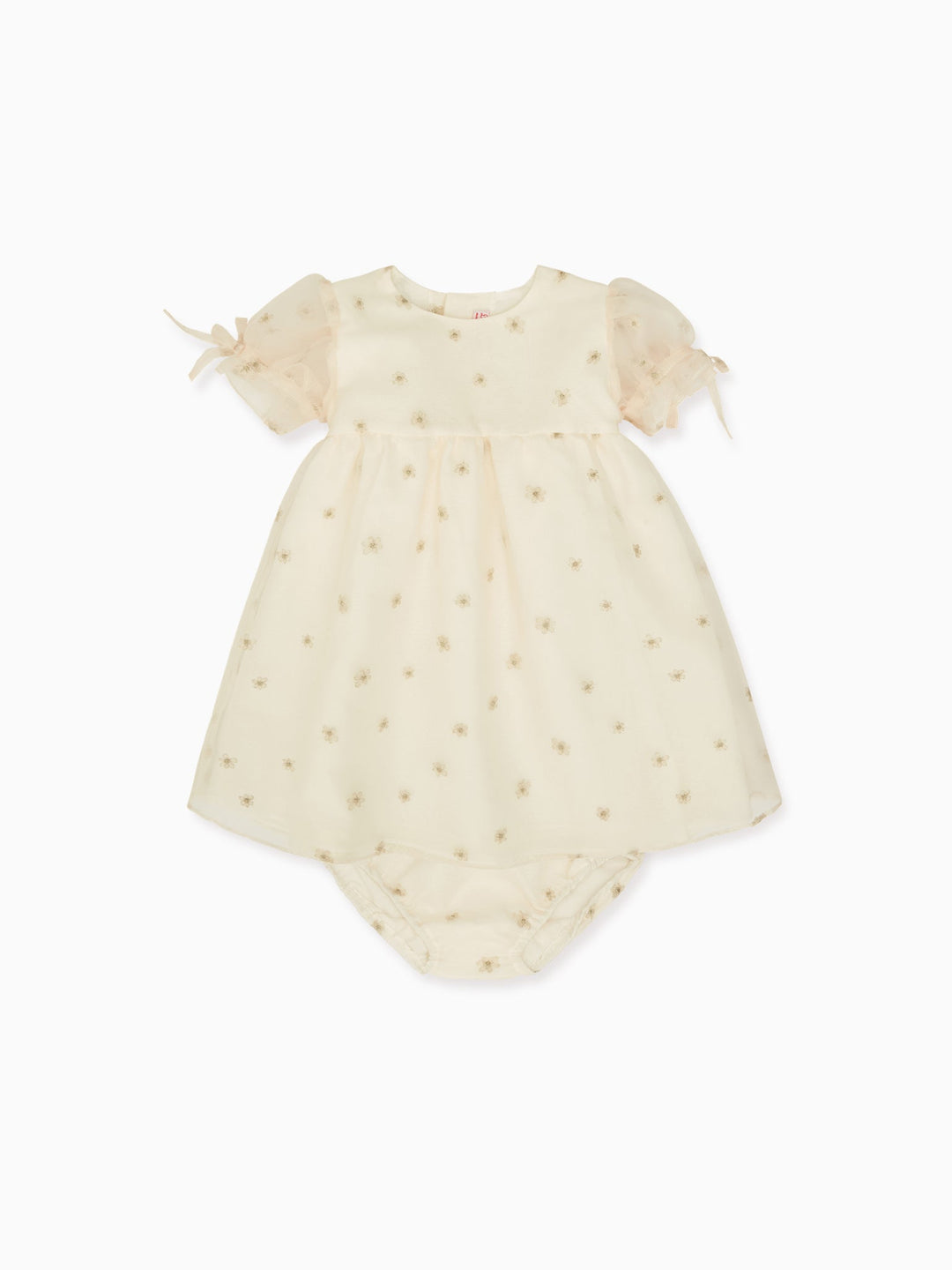 Ivory Gardenia Ceremony Baby Girl Set – La Coqueta Kids