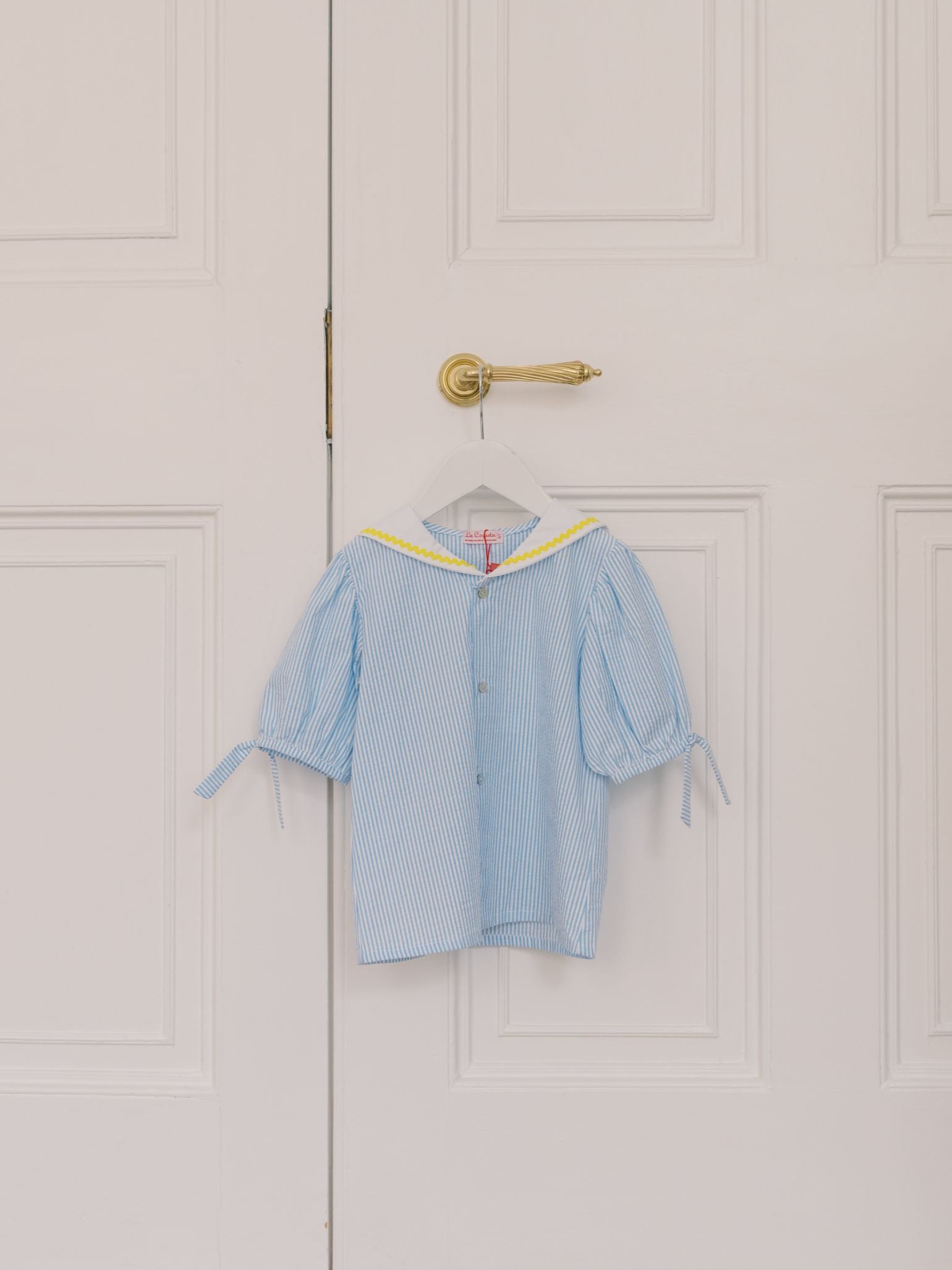 Blue Stripe Georgina Girl Shirt