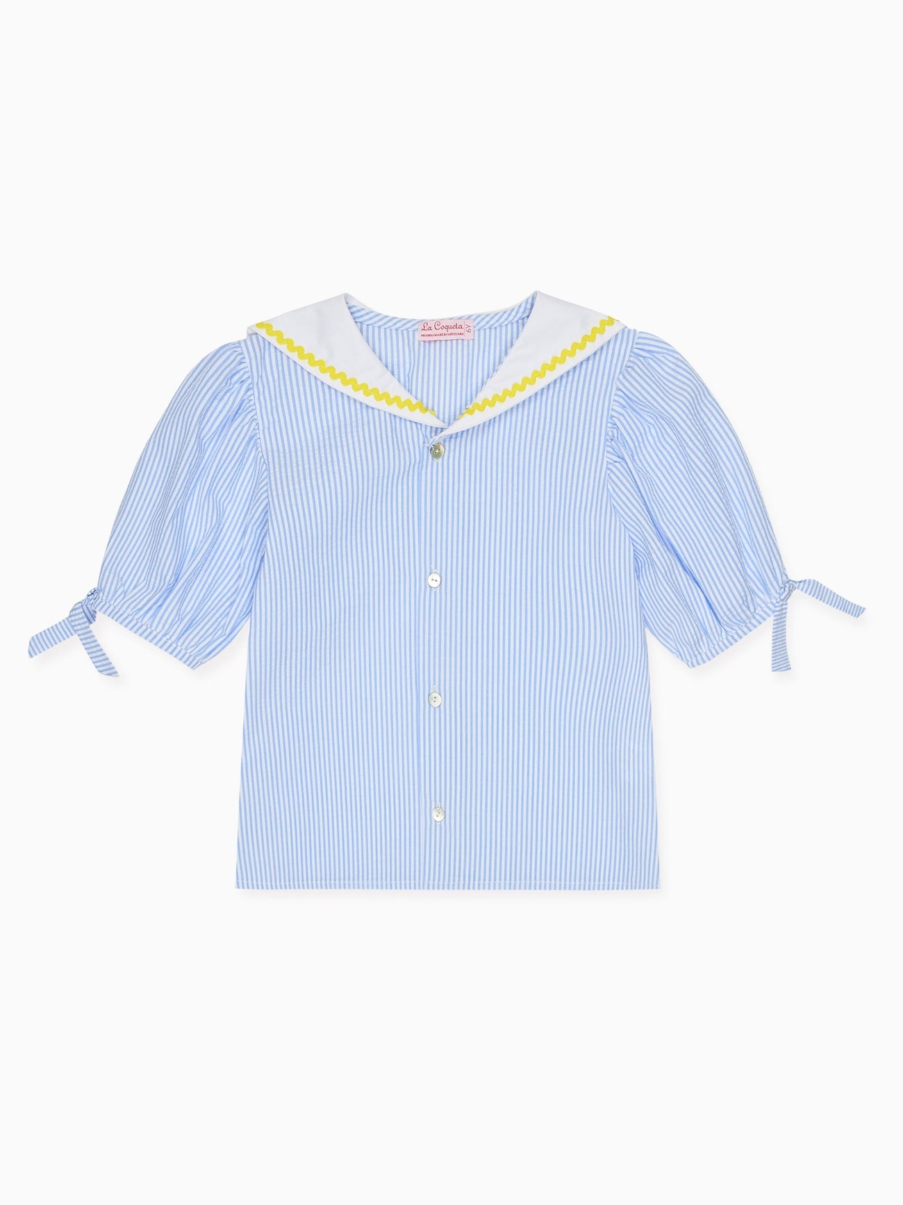 Blue Stripe Georgina Girl Shirt