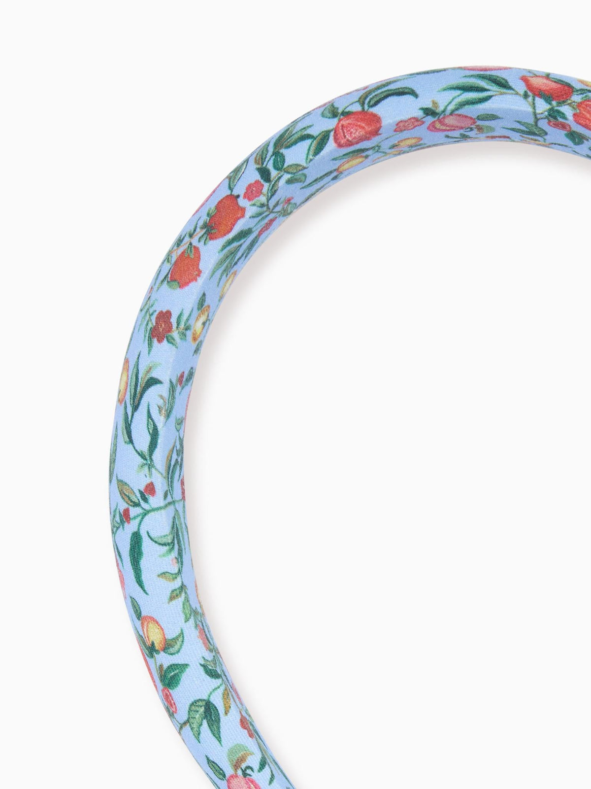 Blue Pomegranate Girl Wide Headband