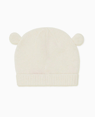 Ivory Gloria Cashmere Baby Hat