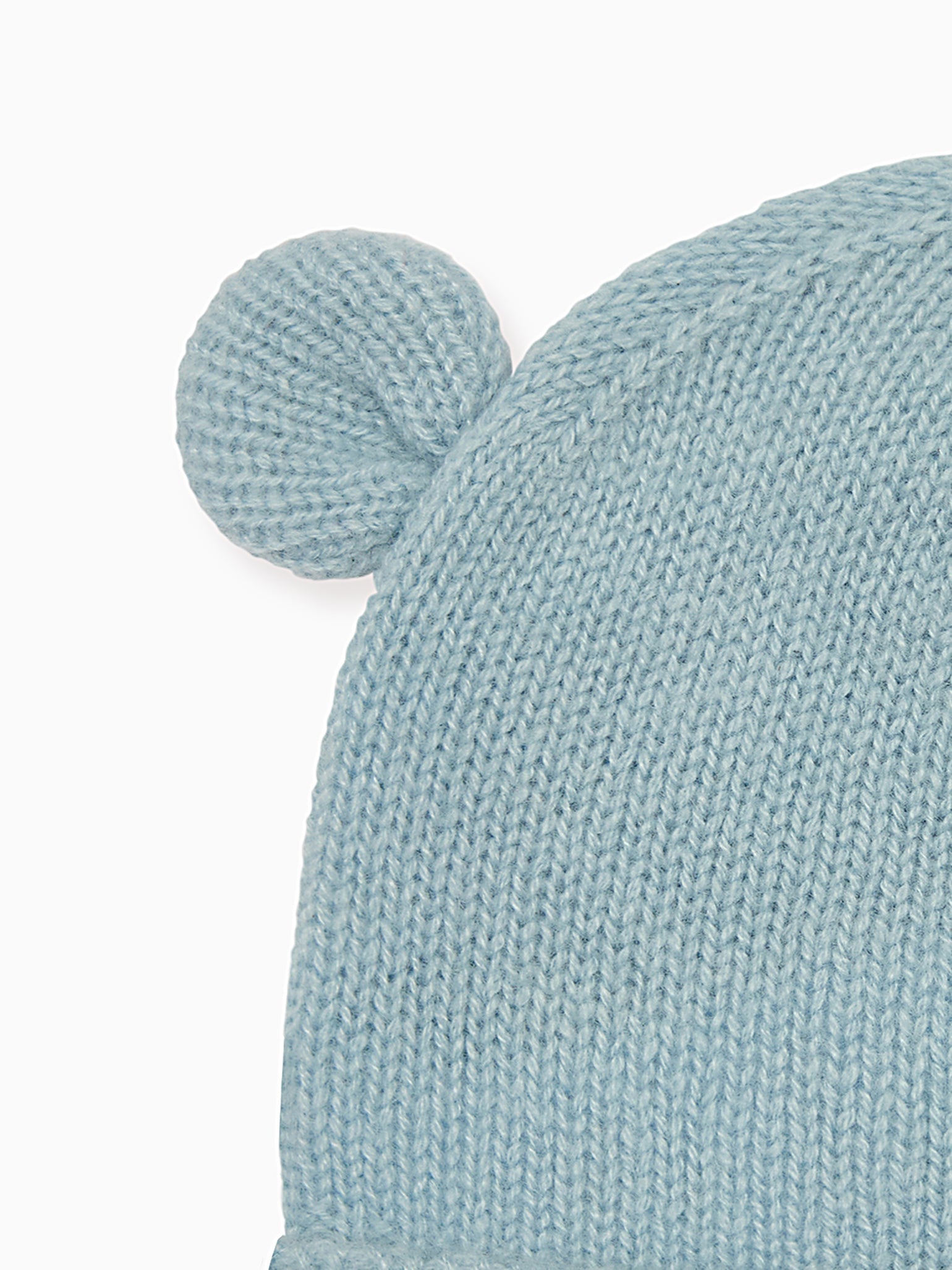 Blue Gloria Cashmere Baby Hat