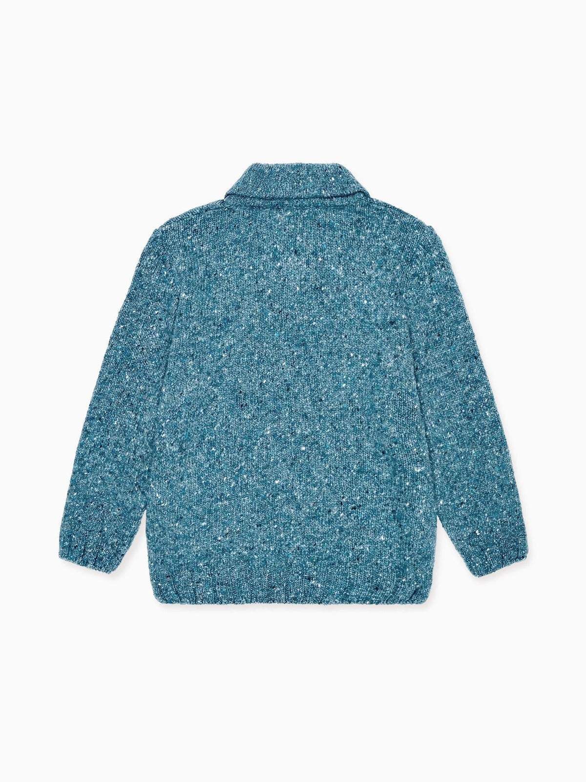 Blue Goyo Merino Boy Jumper