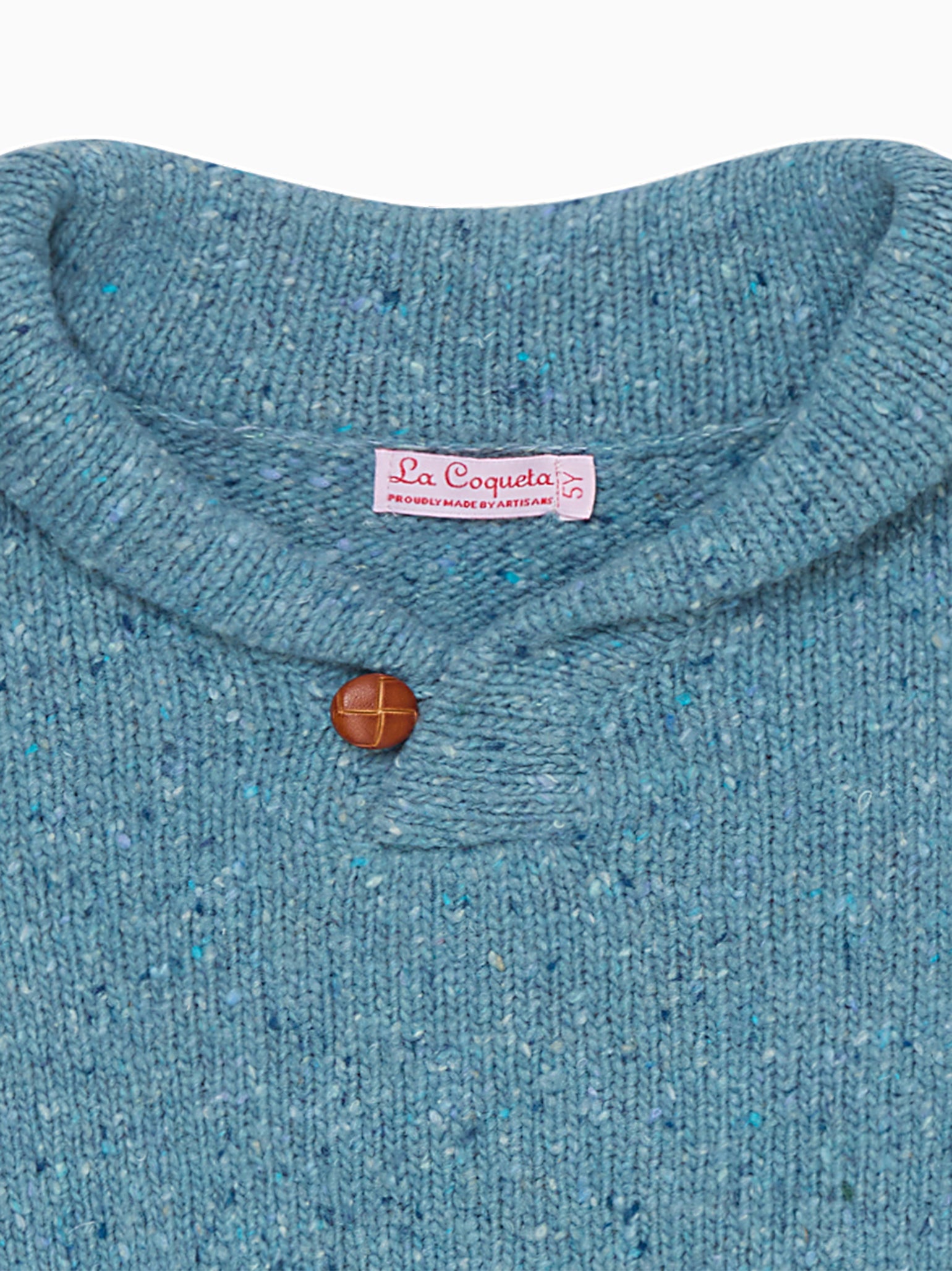 Blue Goyo Merino Boy Sweater