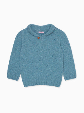 Blue Goyo Merino Boy Sweater