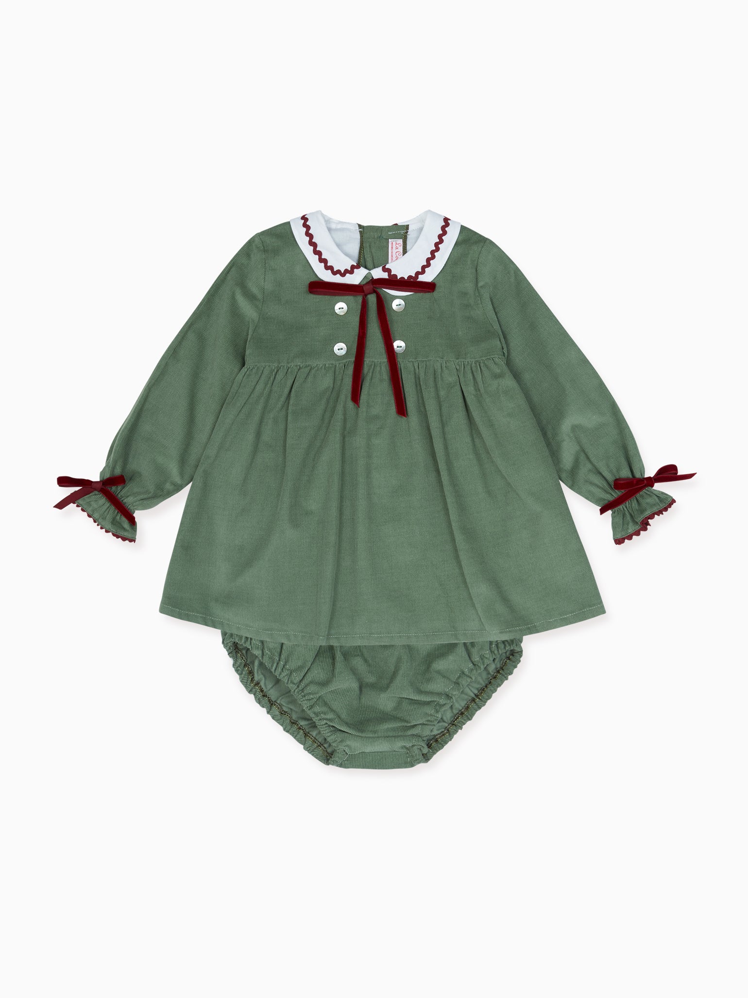 Green Granada Baby Girl Set – La Coqueta Kids
